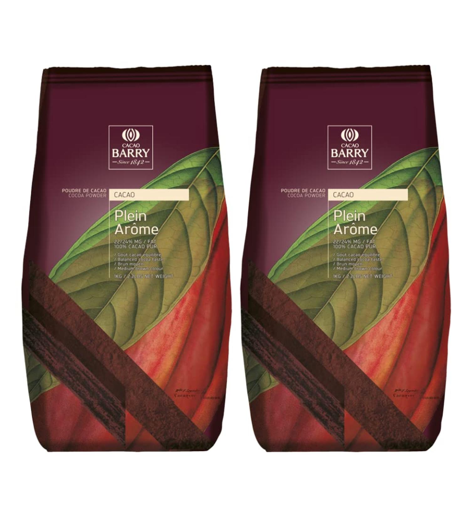 Callebaut Plein Arome Cocoa Powder 1kg x 2