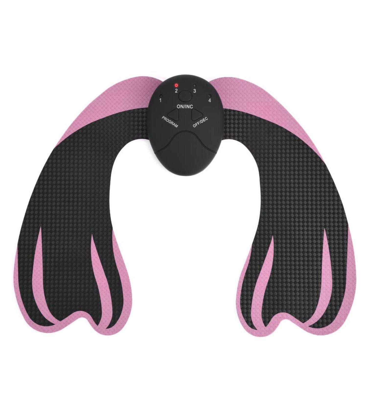 Filfeel Hip Trainer & Massager | Boost Butt Lift Stimulation & Home Fitness | Black & Pink - Buy Online on SooperMarket.com