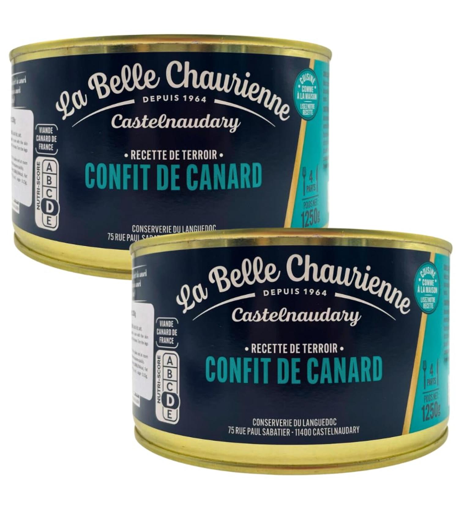 La Belle Chaurienne Confit Duck 1250g x 2 - Buy Online on SooperMarket.com