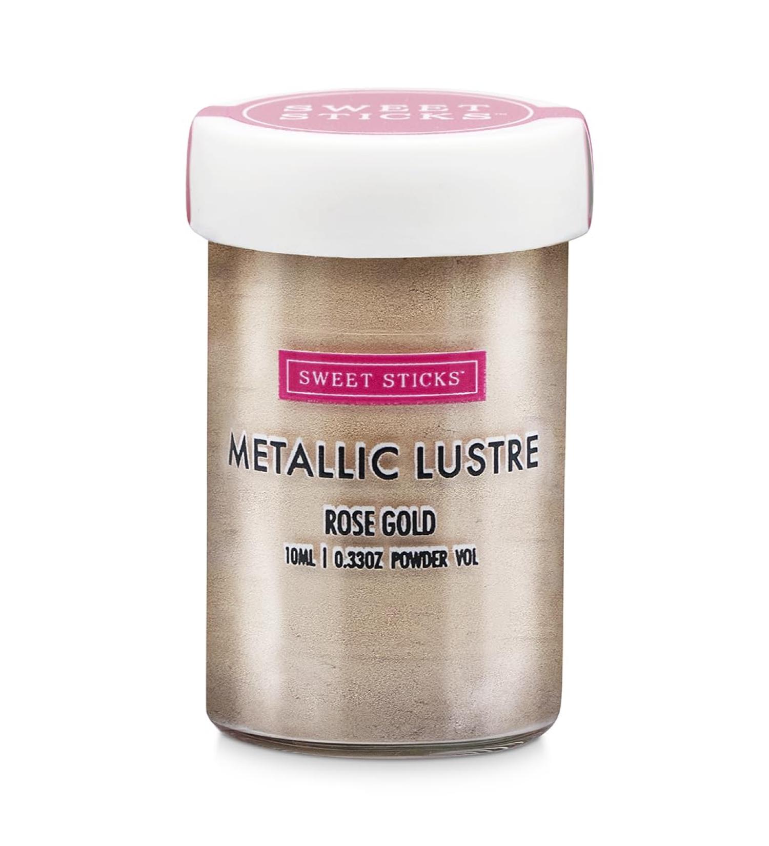 Sweet Sticks Edible Metallic Lustre Dust 4g Rose Gold - Buy Online on SooperMarket.com