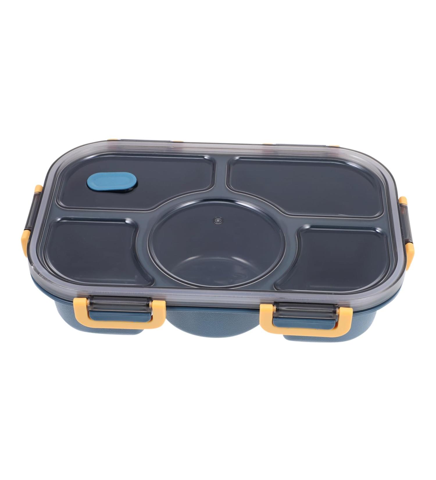 HOLIDYOYO Box Lunch Box Lunch Container Bento Tray Outdoor To Go Cont Student Food Household Pp 8Y4LZ9HMZ3013254NNCONVBL Navy 28.5X19X6.5CM - Buy Online on SooperMarket.com