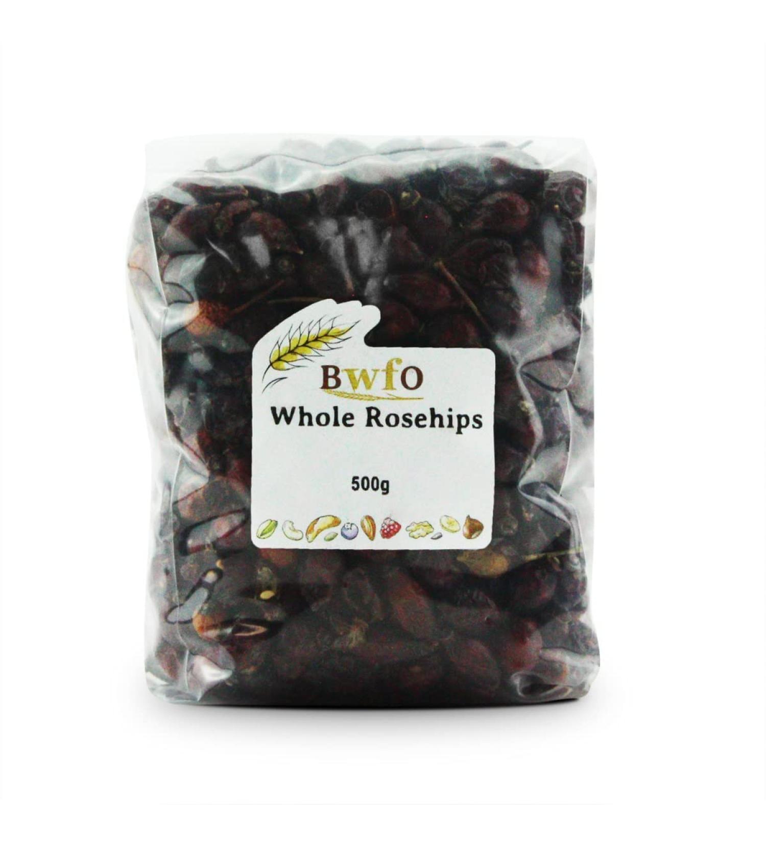 Whole Rosehips 500g (BWFO)