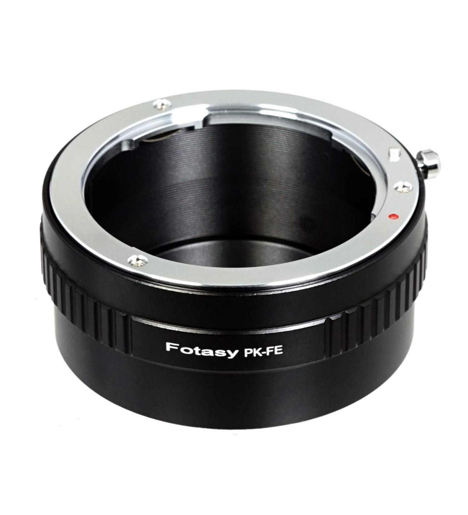 Fotasy PK Lens to E Mount Adapter - Compatible with Sony Alpha Series Cameras - Buy Online on SooperMarket.com