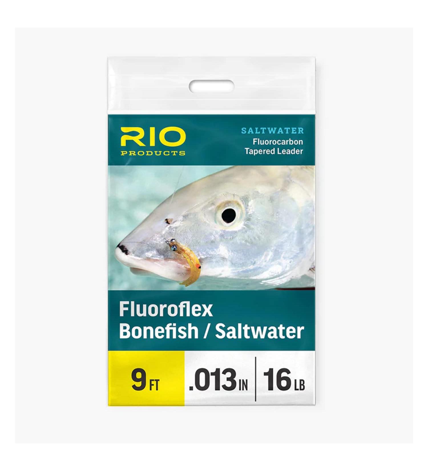Rio Saltwater Fluoroflex 100% Fluorocarbon Leader 9ft 20lb 3 Pack - Buy Online on SooperMarket.com