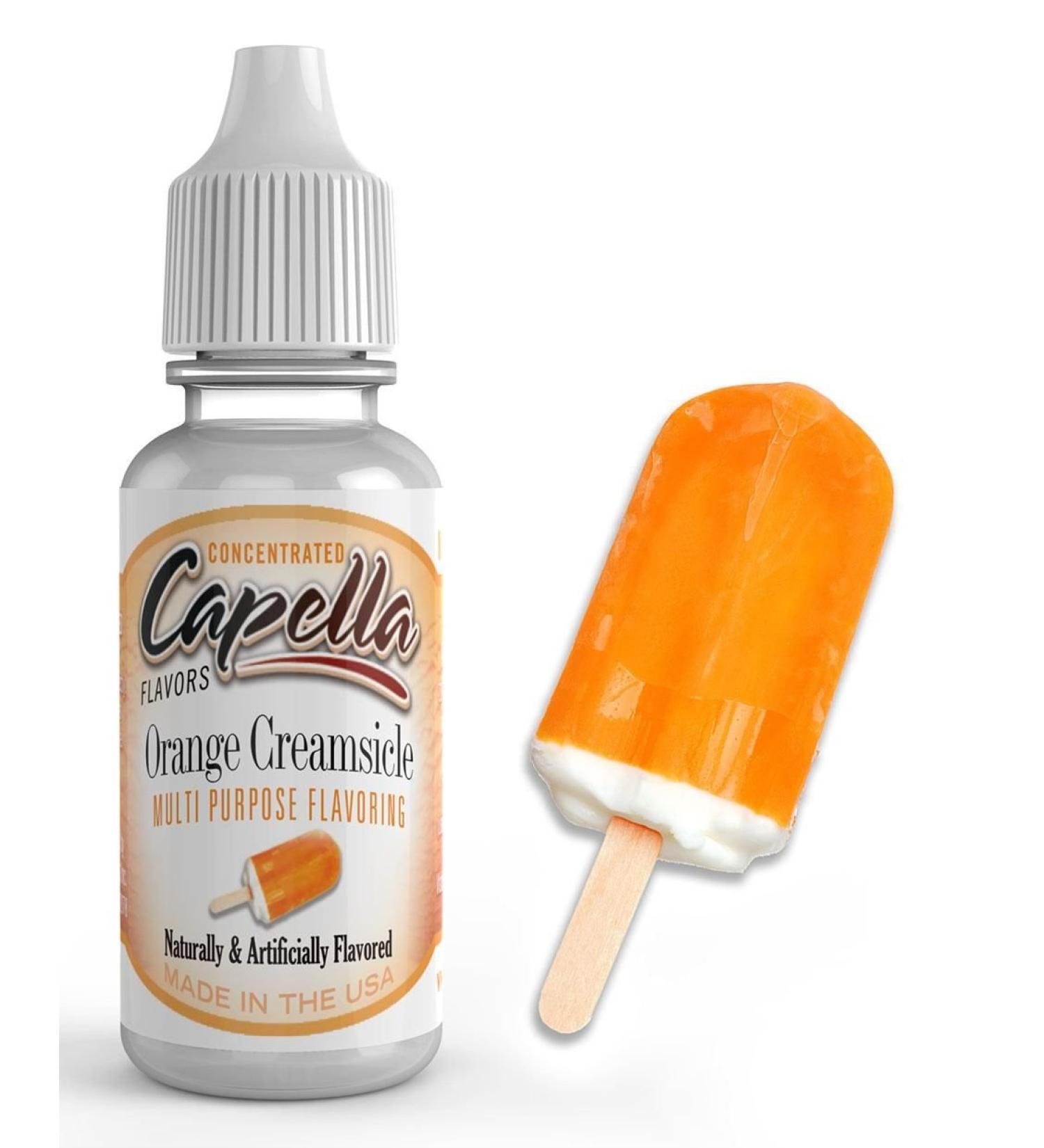 Capella Flavor Drops Orange Creamsicle Concentrate 13ml 0.44 Fl Oz (Pack of 1)