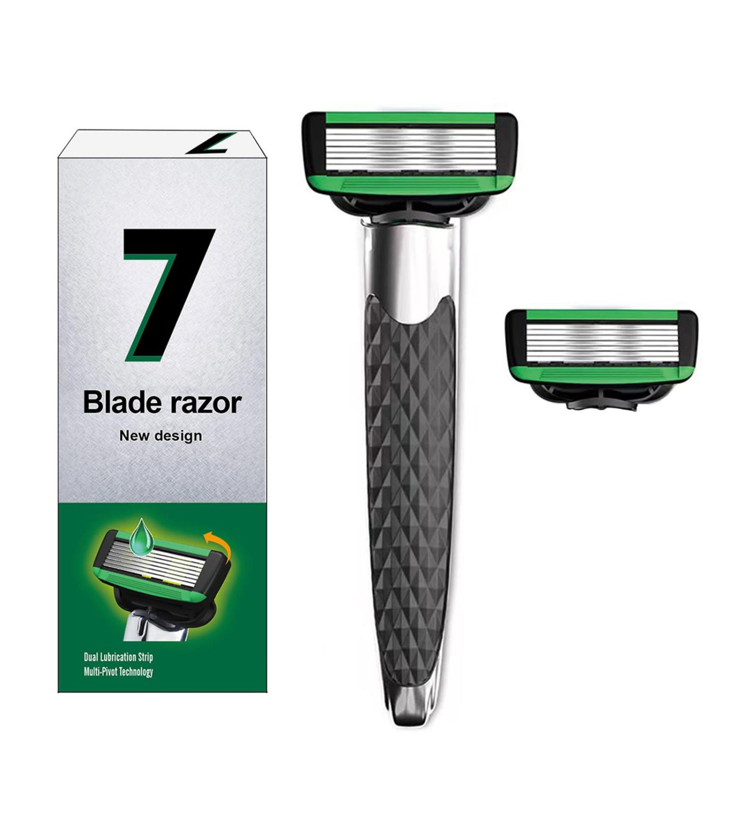 7-Layer Replaceable Metal Shaving Set Precise Grooming Experience | Durable Thanksgiving Gift - Buy Online on SooperMarket.com