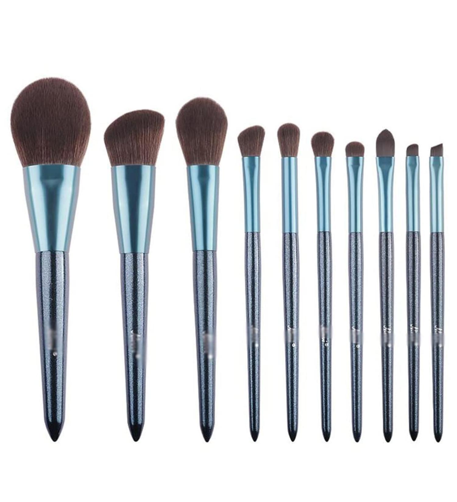 DFHBFG Professional Makeup Brush Set - Ash Loose Powder Blush & Conditioning Brushes for Flawless Application - Buy Online on SooperMarket.com