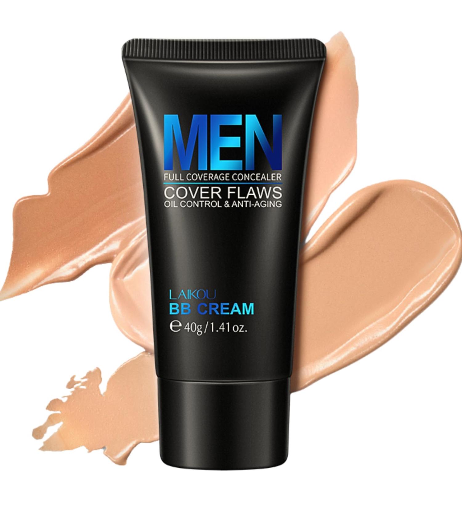 Trendyfave Mens BB Cream Foundation BB Cream Light Face Moisturiser For Oily Skin Concealer For Mature Skin Face Make-Up Anti Age Face Cream Anti Redness Cream For Face - Buy Online on SooperMarket.com