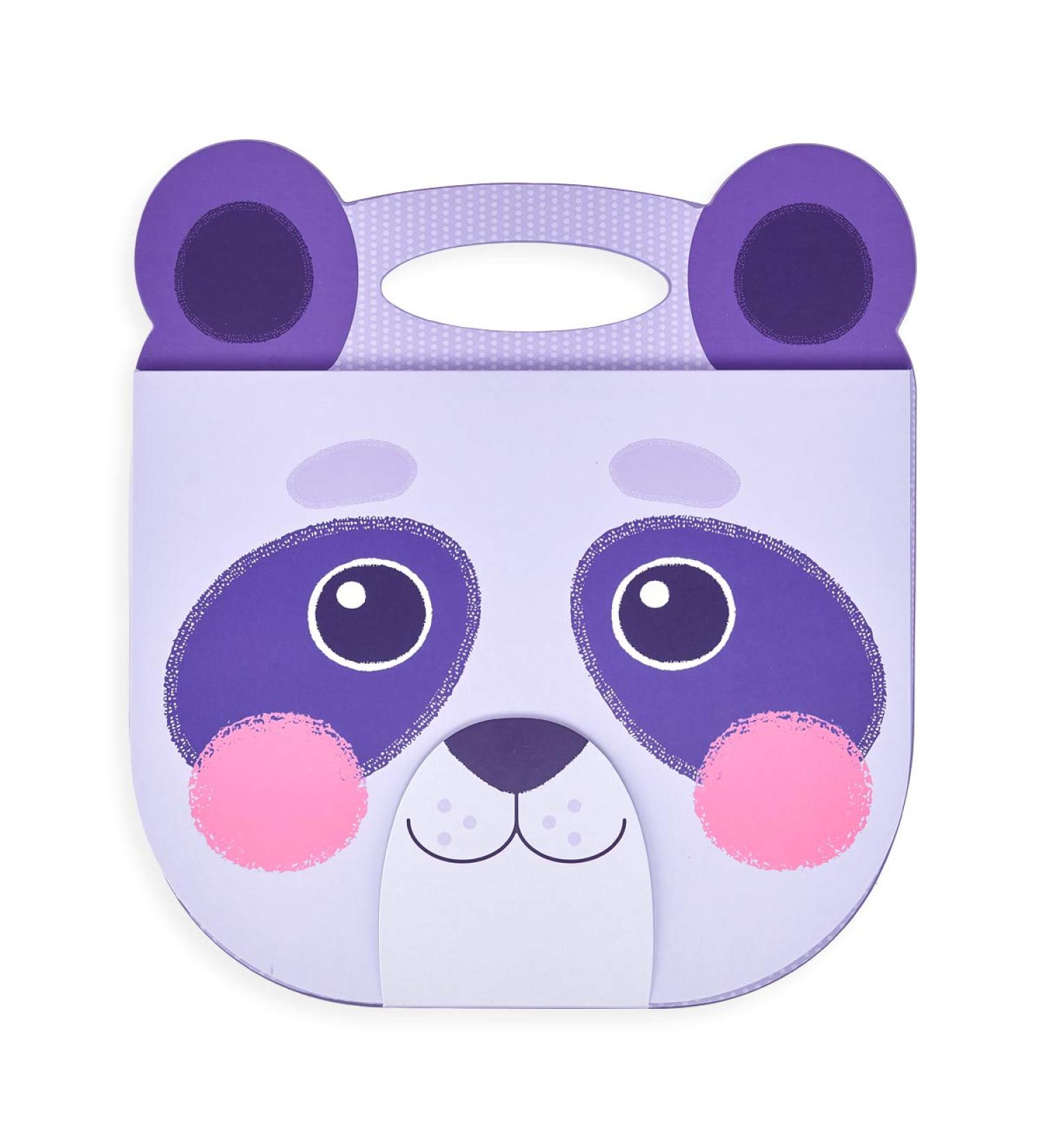 OOLY Carry Along Kids Animal Sketchbook - Panda | 60 Perforated Sheets - Buy Online on SooperMarket.com