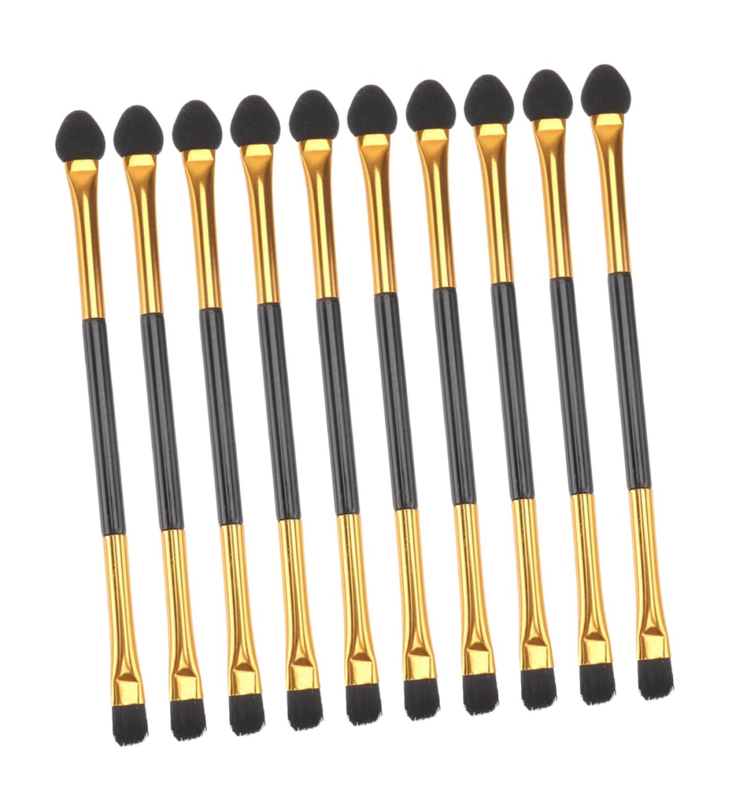 20Pcs double ended eyeshadow brush double sided makeup Eyeshadow Makeup Brush Cosmetics Kit - Buy Online on SooperMarket.com