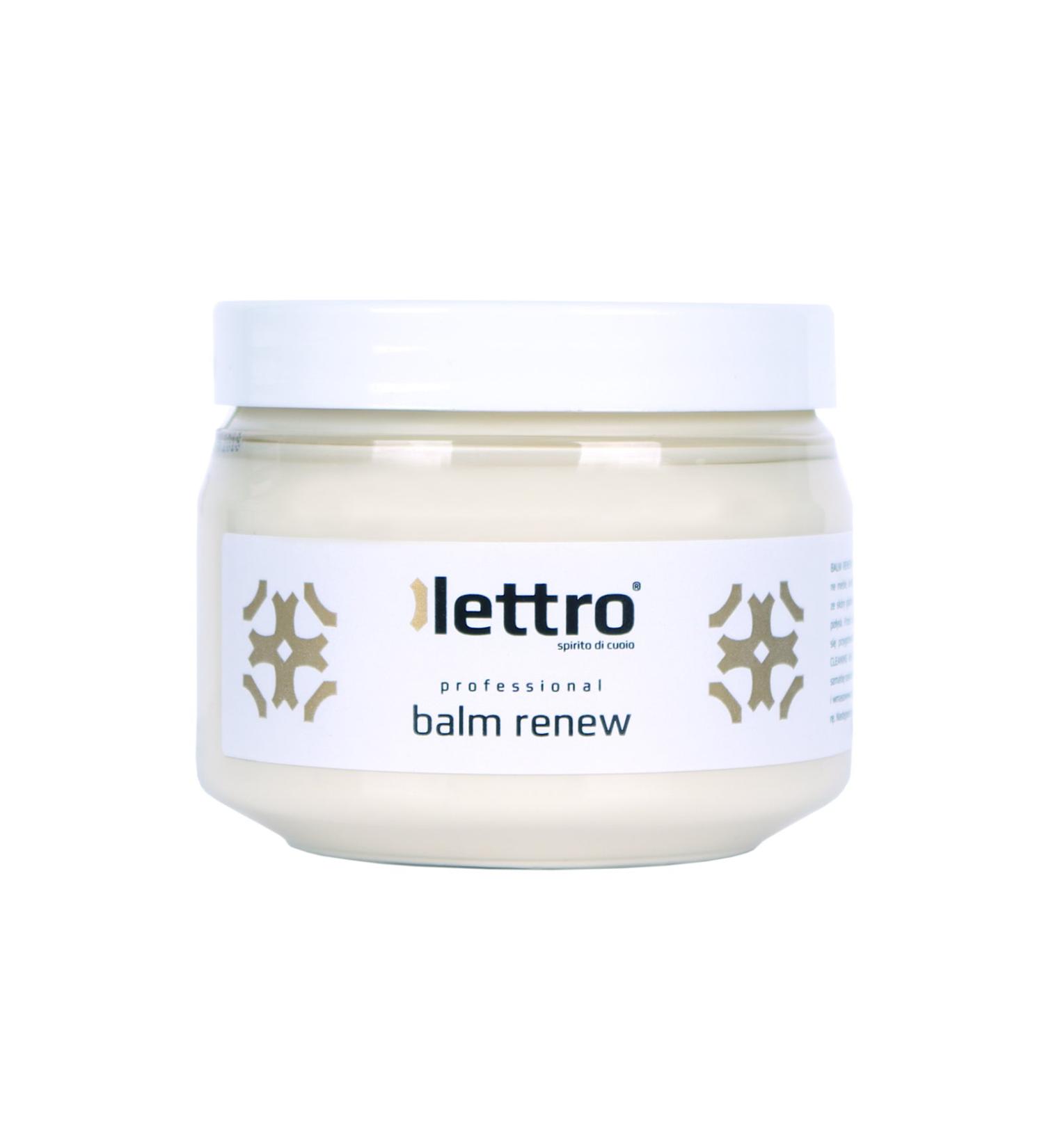 Lettro Balm Renew Quality Leather Restore And Colour Revive For Furniture Car Seats Shoes Upholstery Saddlery 200Ml Transparent - Buy Online on SooperMarket.com