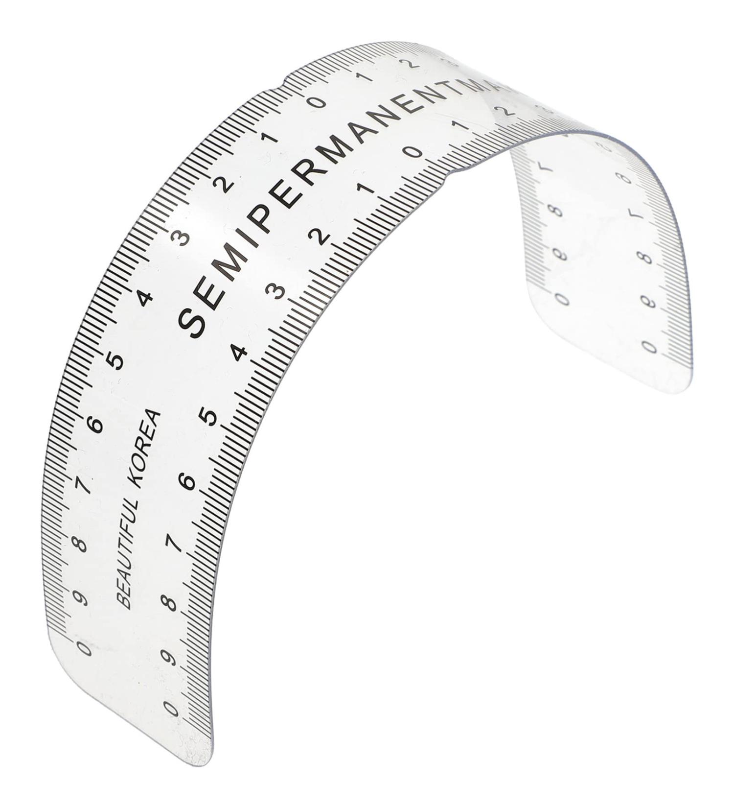 Milisten Eyebrow Stencil & Shaping Template - Reusable Microblading Ruler for DIY Makeup - Buy Online on SooperMarket.com