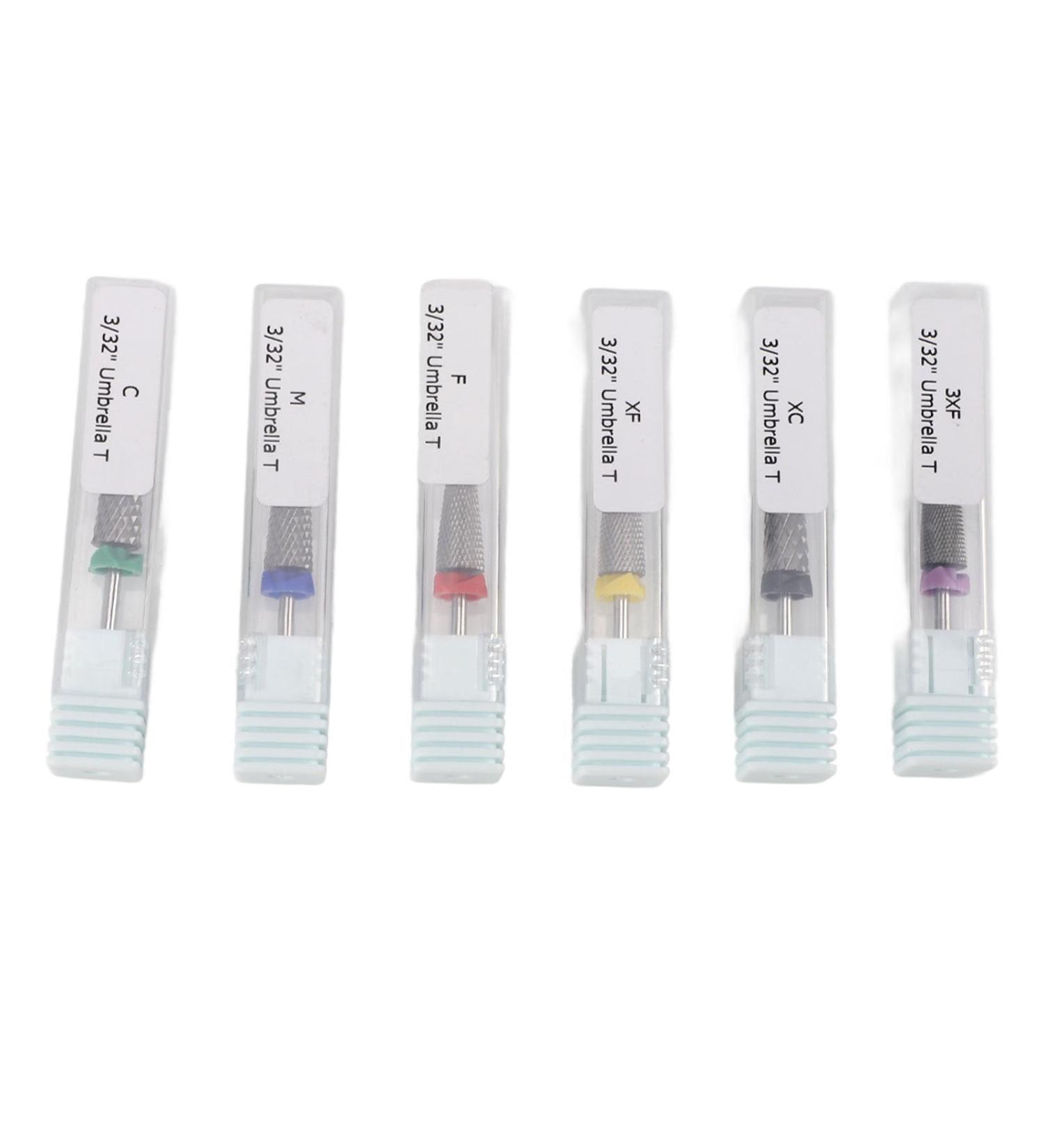 Polish Remover Bit Nail Drill Bit Set Long Durability High Strength Precise Safe for Manicure for Acrylic Gel Nails - Buy Online on SooperMarket.com