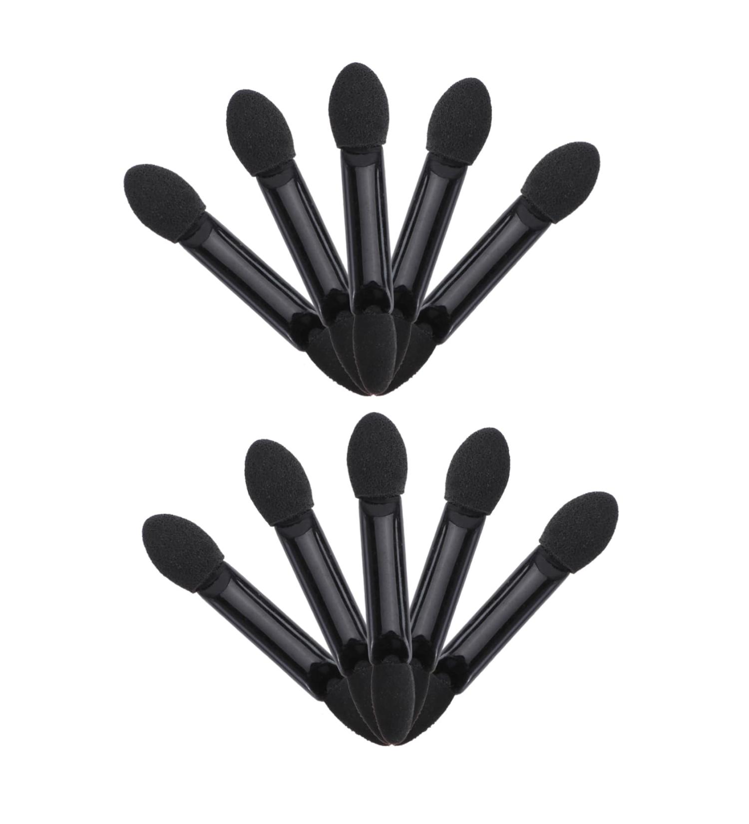 MAGICLULU 10pcs Dual Sided Eye Shadow Brush Nails Kits Applicator Double Sided Brush Makeup Set Sponge - Buy Online on SooperMarket.com