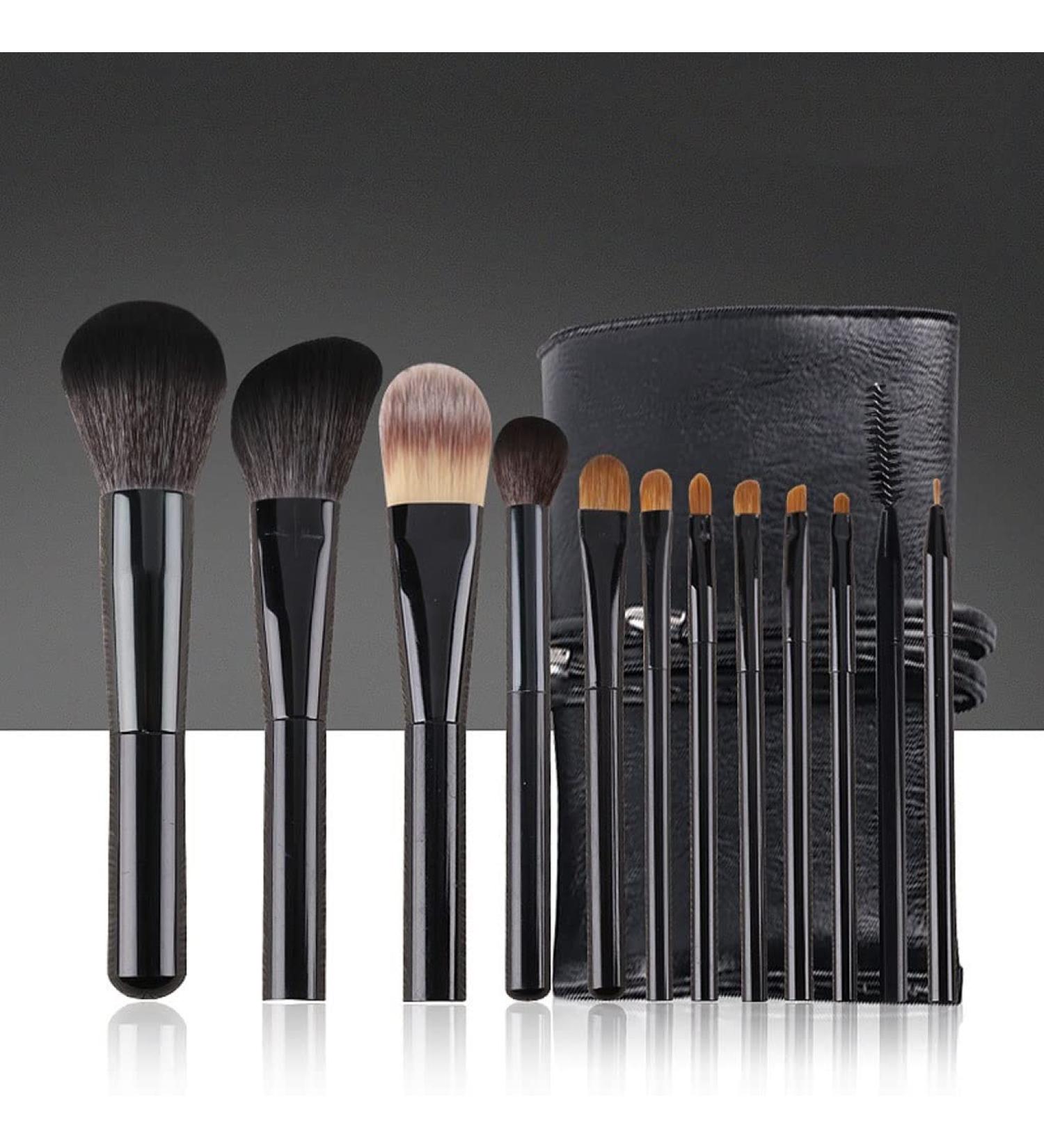 DFHBFG 12-Piece Makeup Brush Set - Premium Foundation Brushes for Flawless Application | International Shipping Available - Buy Online on SooperMarket.com