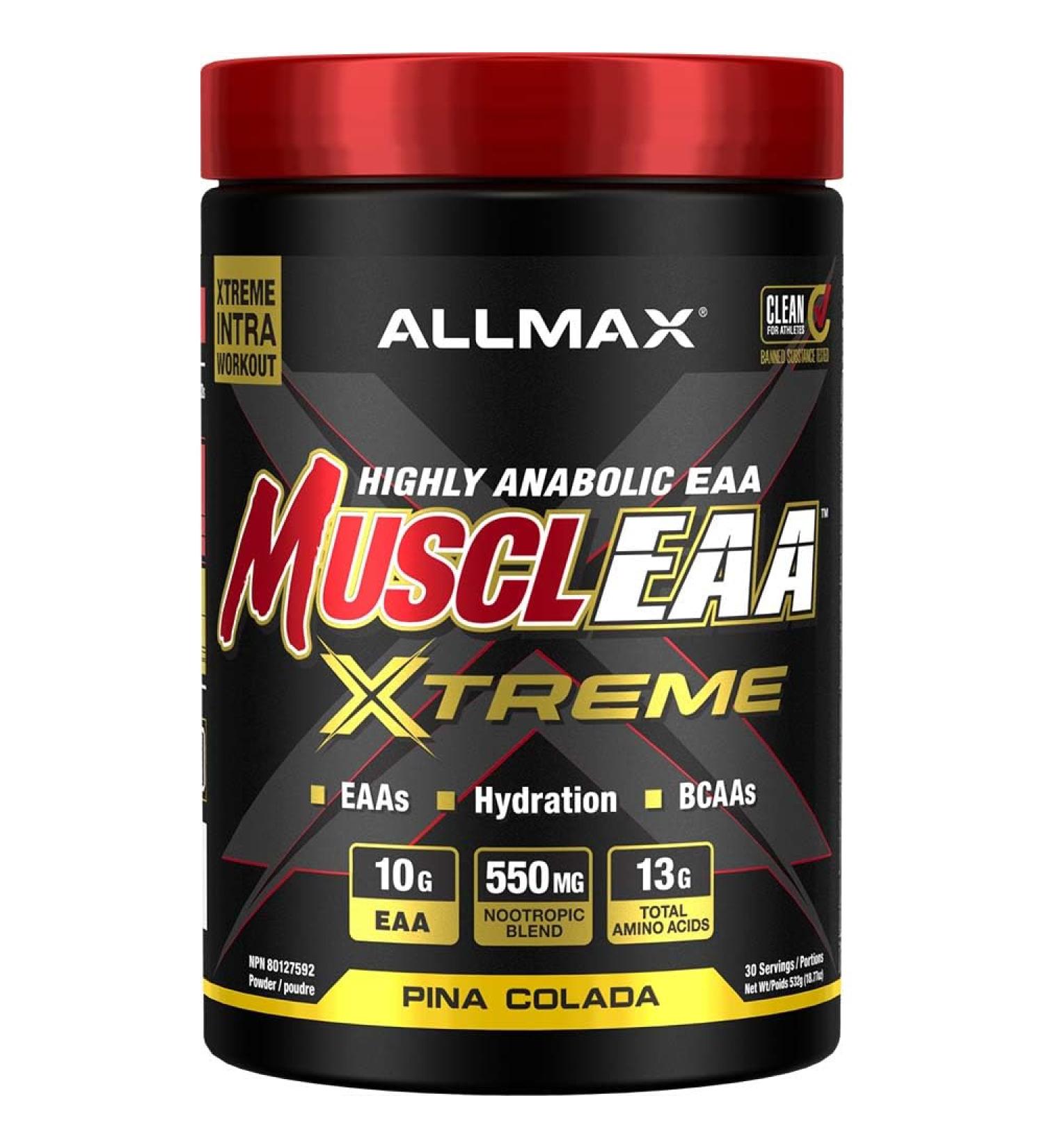 Allmax Nutrition - MusclEAA Xtreme - Pina Colada - Buy Online on SooperMarket.com