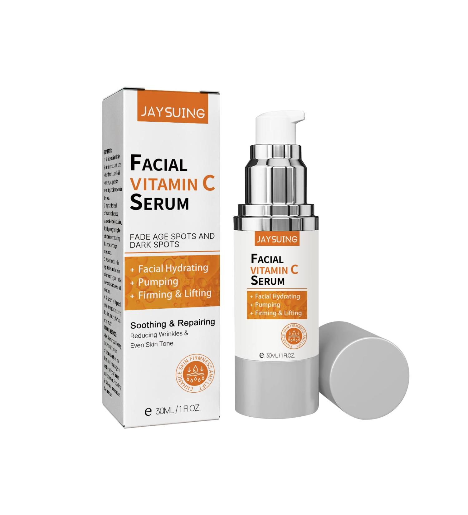 Anti Aging Face Serum for Women Over 50 Age-Defying Super C Serum for Women Over 50 Vitamin C Serum for Face Vitamin C Serum with Niacinamide Vitamin C and Caffeine Wrinkle & Age Spots Reduction - Buy Online on SooperMarket.com