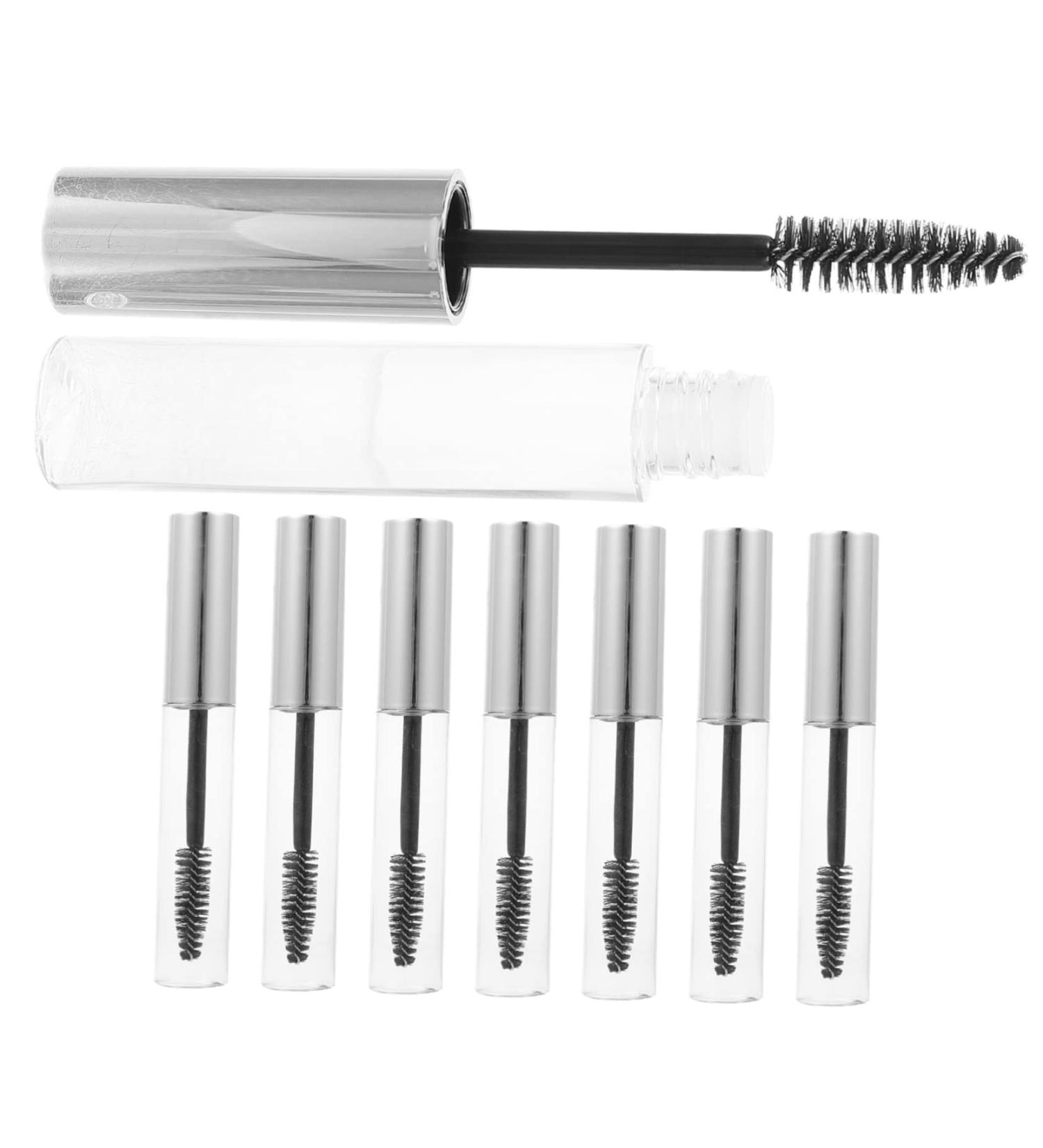 WOONEKY 8pcs Mascara Empty Tube Mascara Clear Lash Wand Containers Eyelash Tubes Tubing Tubular Girl - Buy Online on SooperMarket.com