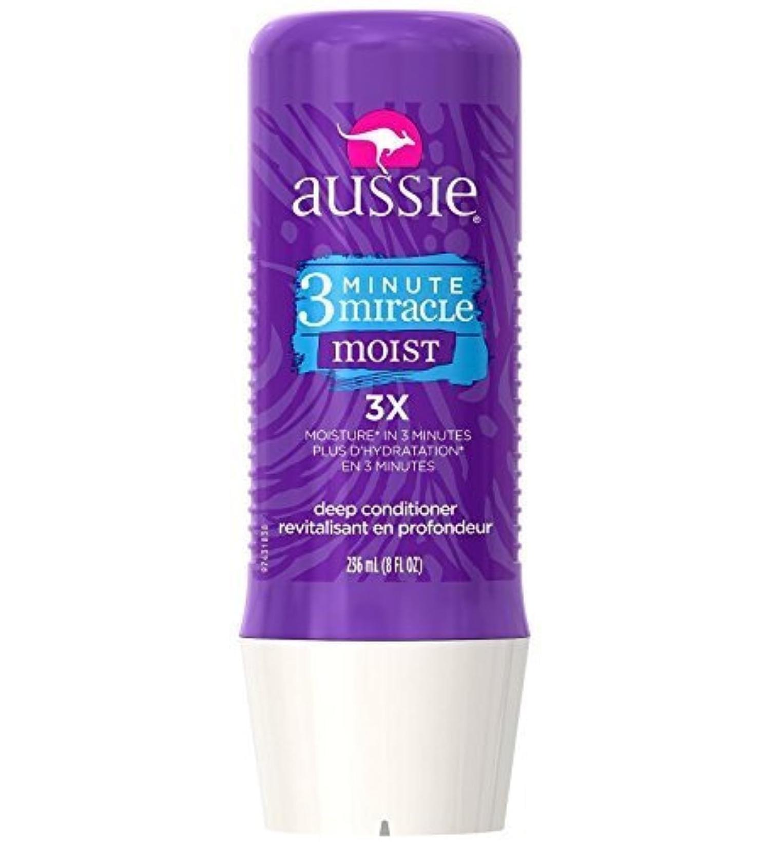 Aussie Moist 3 Minute Miracle Deep Conditioner 8oz | Intensive Hydration for Soft Healthy Hair - Buy Online Internationally - Buy Online on SooperMarket.com