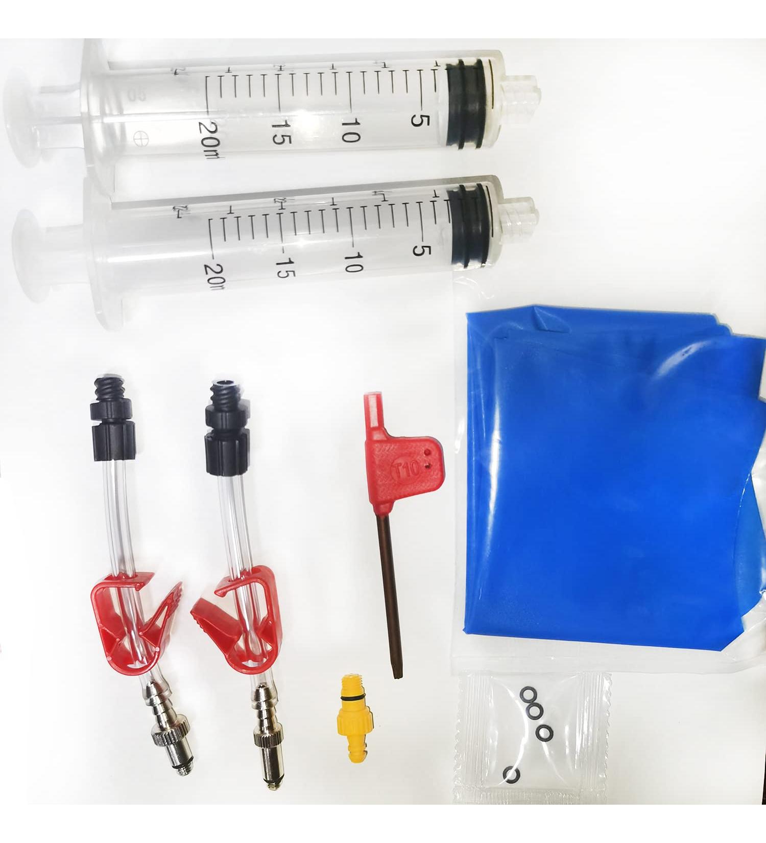 CYCEARTH Bike Bicycle DOT Oil Bleed Kit Tool for Avid Disc Brake - Elixir, Juicy, SRAM, Formula - Buy Online on SooperMarket.com