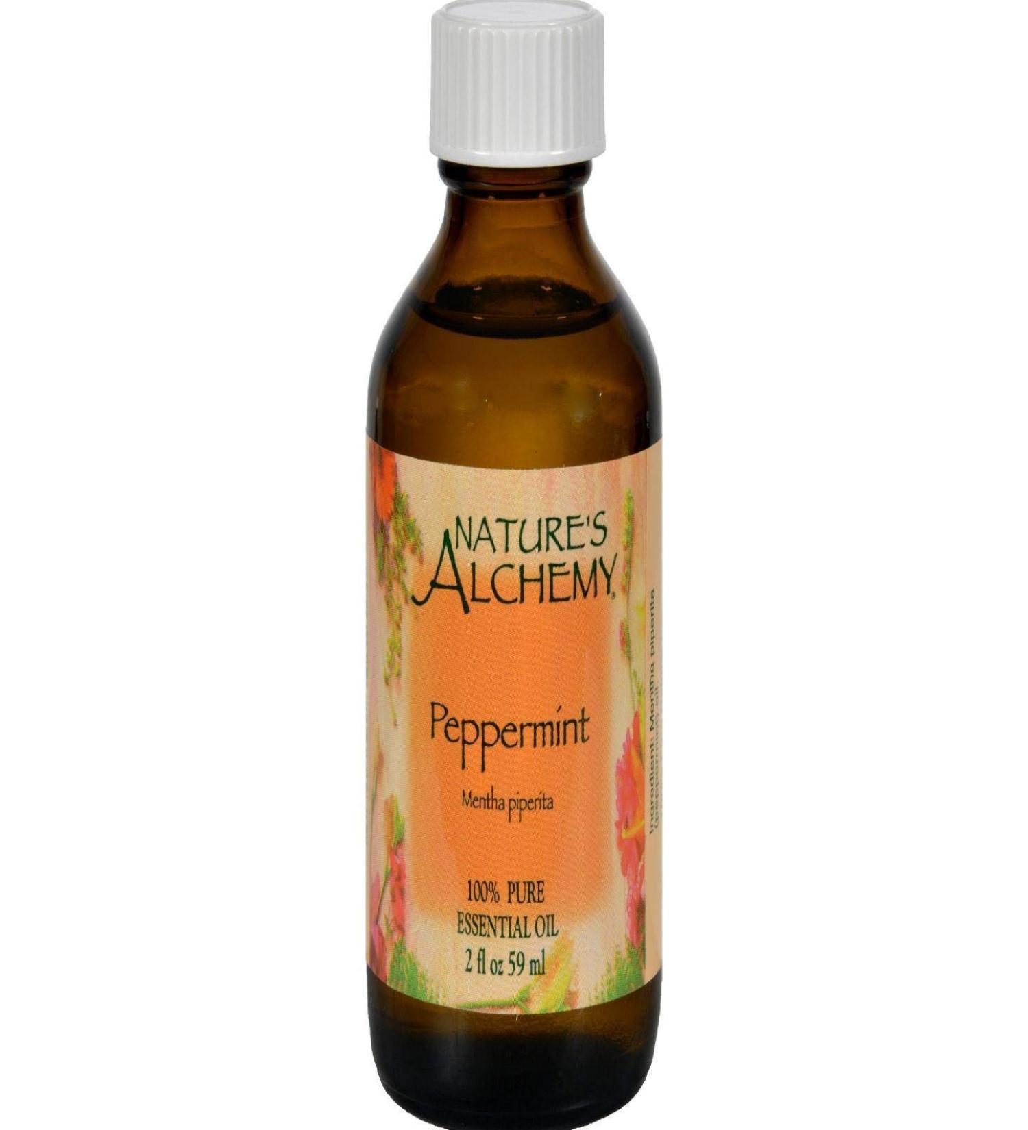 Buy Nature's Alchemy Peppermint Essential Oil 2 fl oz - Pure & Refreshing - Fast International Shipping - Buy Online on SooperMarket.com