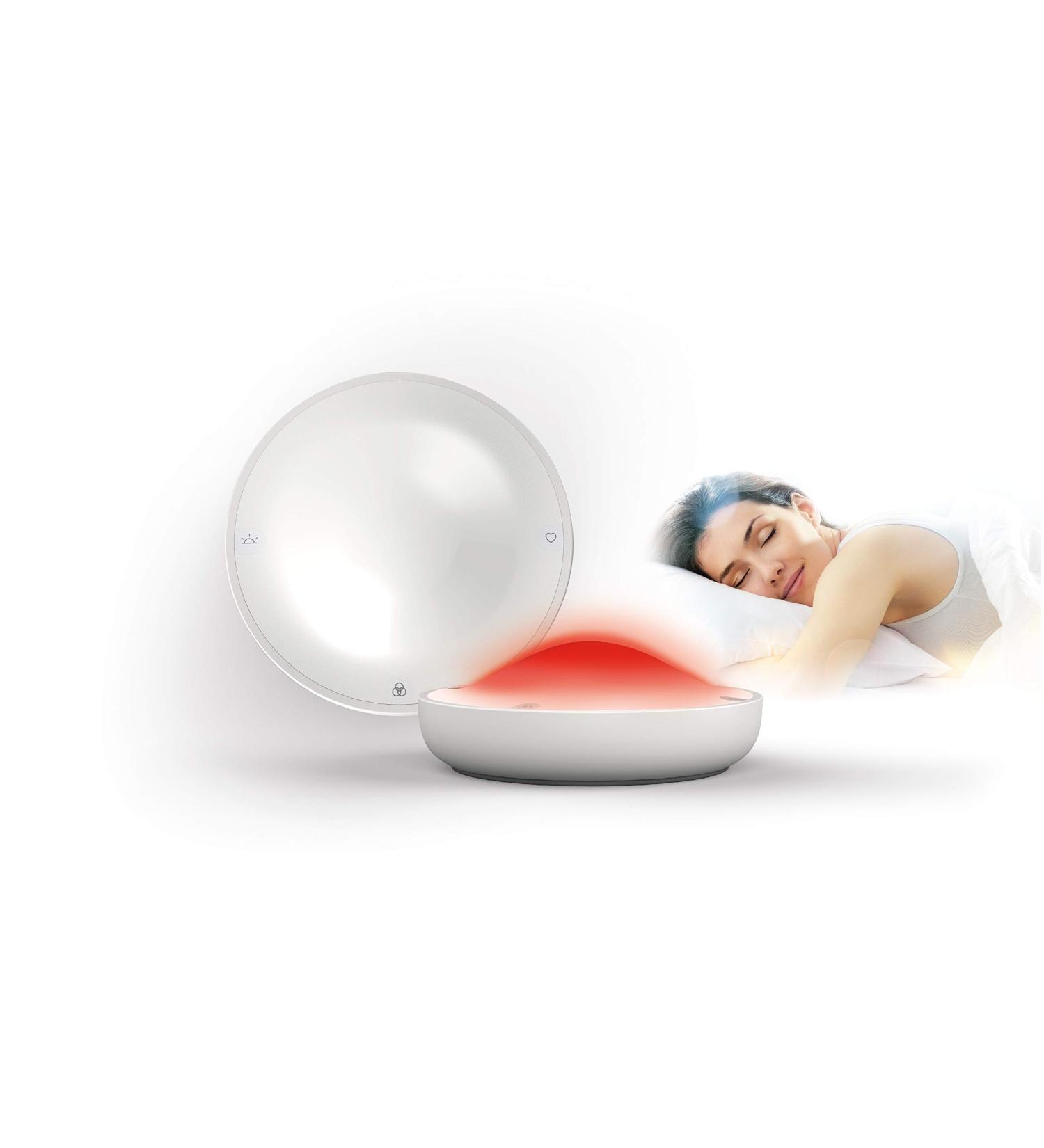 TERRAILLON Dreamer Sleep Aid: Light Therapy & Meditation Device for Stress Relief, Natural Sleep Aid, Breathing Trainer for Deep Relaxation - Buy Online on SooperMarket.com