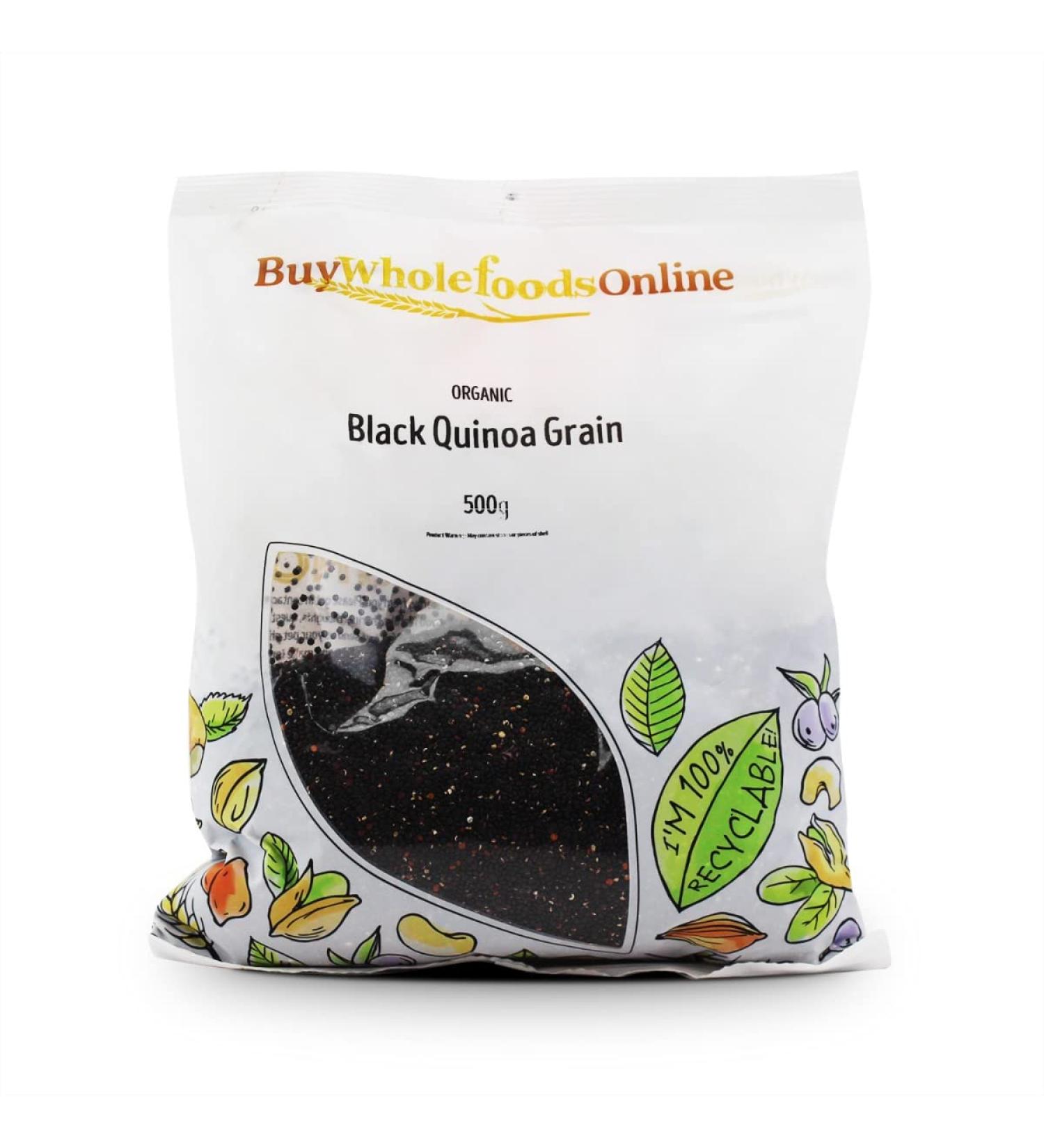 Organic Quinoa Grain (Black) 500g (BWFO)