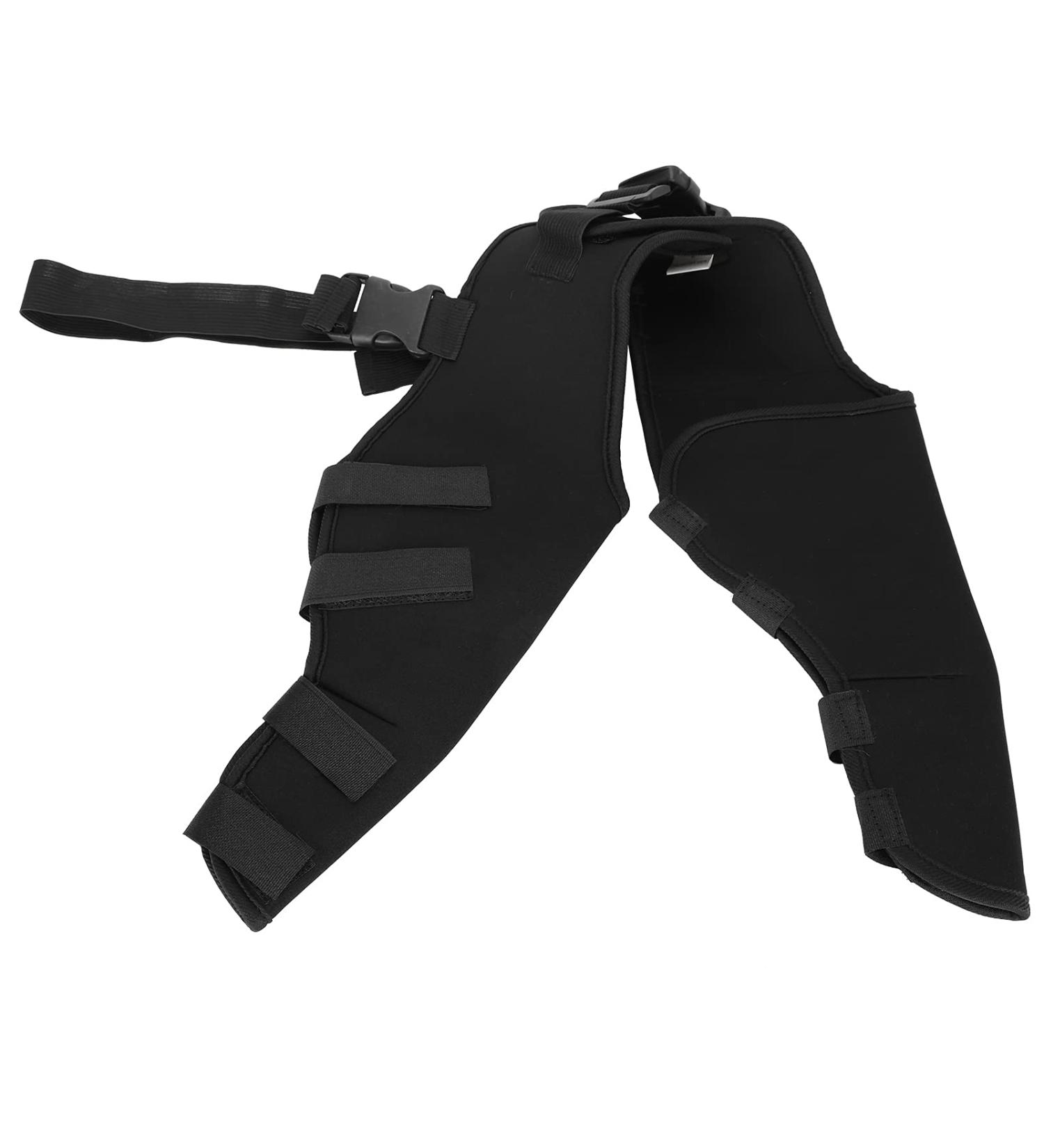 BORDSTRACT Dog Leg Braces for Hind Leg Adjustable Dog Knee Brace for Cruciate Ligament Injury Protecting Wounds Surgery Healing Arthritis Joint Pain and Muscle Sore HJ25 S - Buy Online on SooperMarket.com