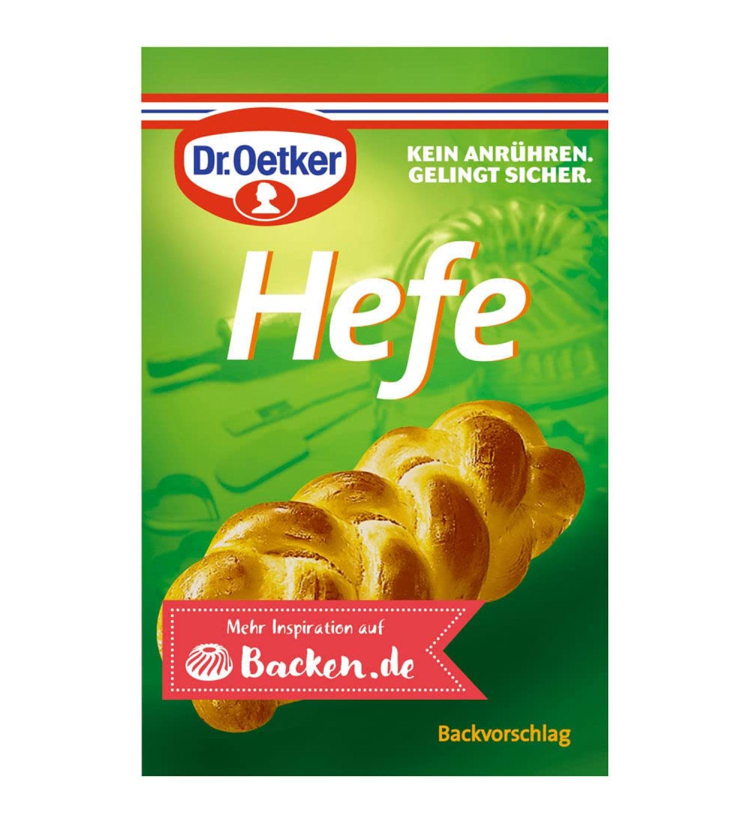 Dr Oetker Hefe Yeast 4X 7G - Premium Quality Instant Yeast Pack - Buy Online on SooperMarket.com