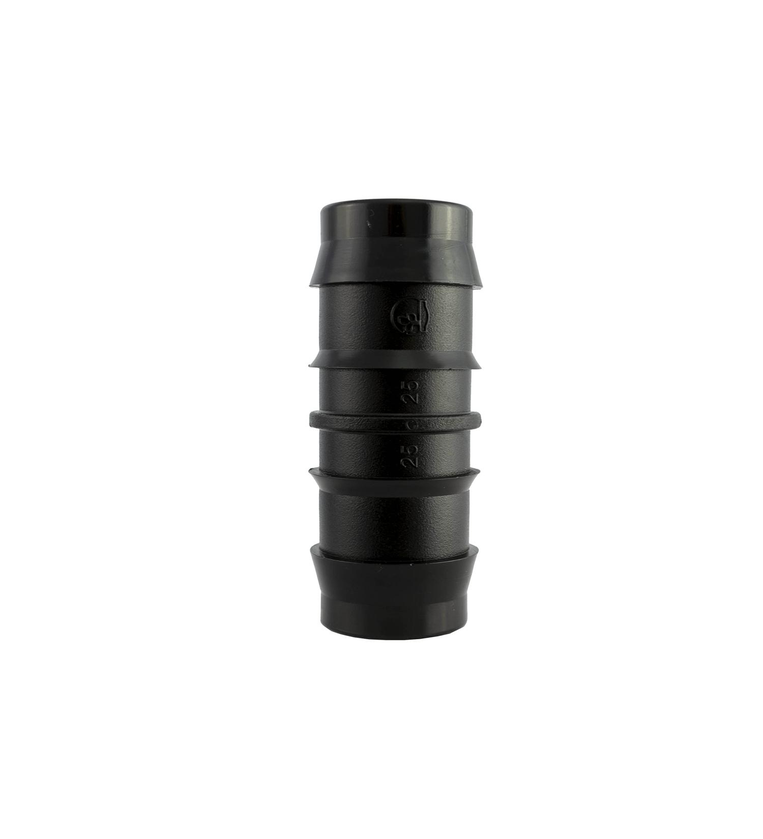 25mm 1" Straight Plastic Barbed TUBING Connector Fish Pond Pipe Joiner HYDROPHONICS Hose Inline Repair Made in England