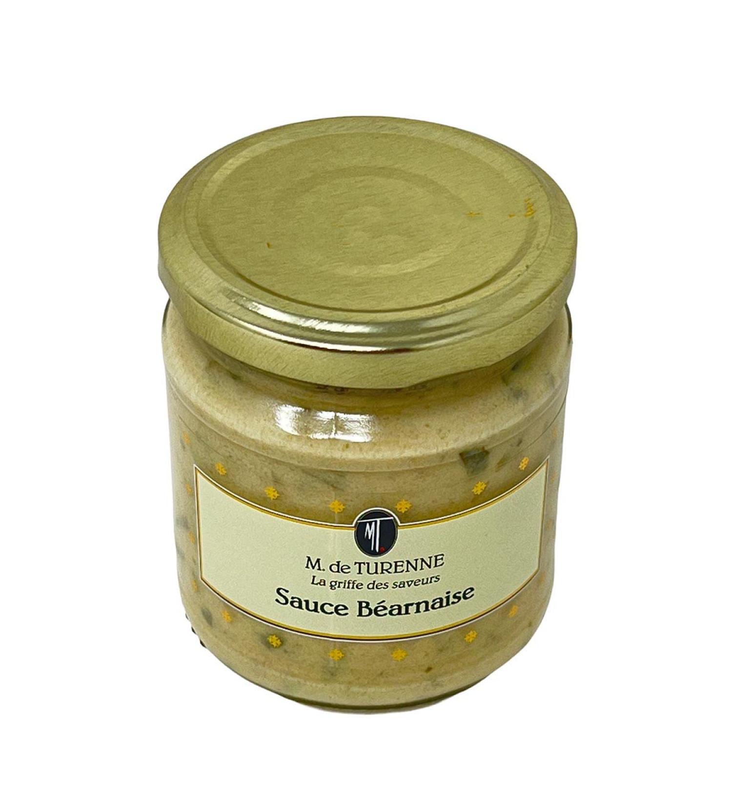 M. de Turenne B arnaise Sauce with Tarragon - Authentic French Gourmet Sauce in 190g Jar for International Shipping - Buy Online on SooperMarket.com
