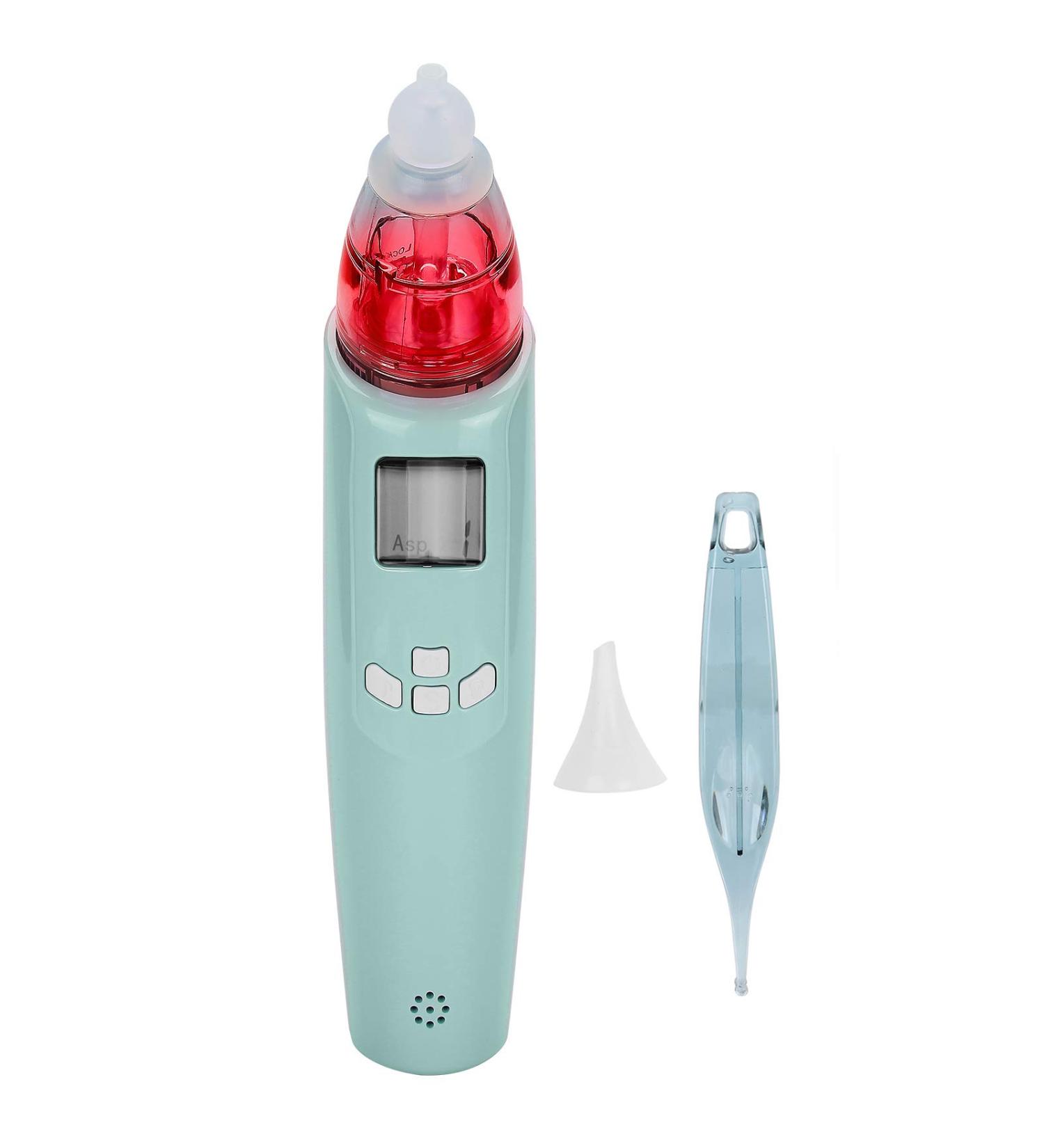 Electric Baby Nose Cleaner - Ergonomic Design for New Mothers | Easy to Carry & Safe for Home Use (Green) - Buy Online on SooperMarket.com
