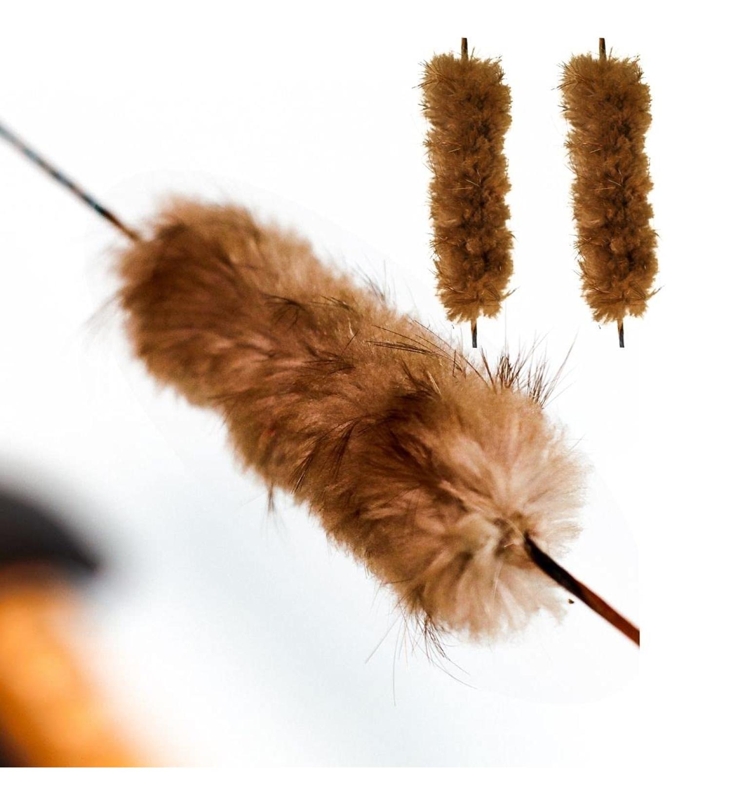 Shatterproof Beaver Fur Bowstring Silencers for Recurve & Longbow - Archery Essential - Buy Online on SooperMarket.com