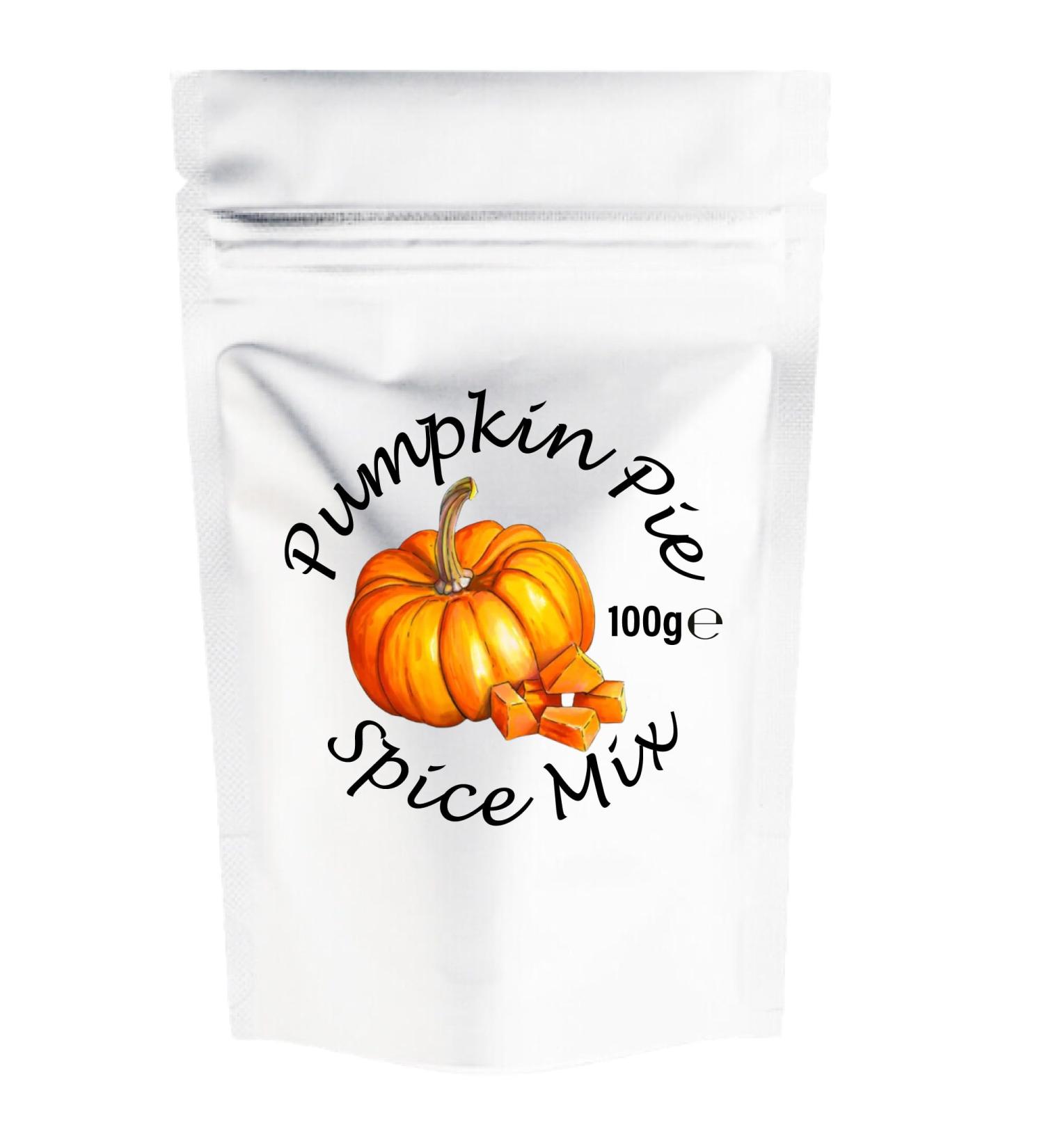 100g Pumpkin Pie Spice Mix - Autumn Baking & Cooking Blend with Cinnamon, Nutmeg, Ginger, Cloves - Ideal for Pumpkin Latte, Cookies, & Soups - Buy Online on SooperMarket.com