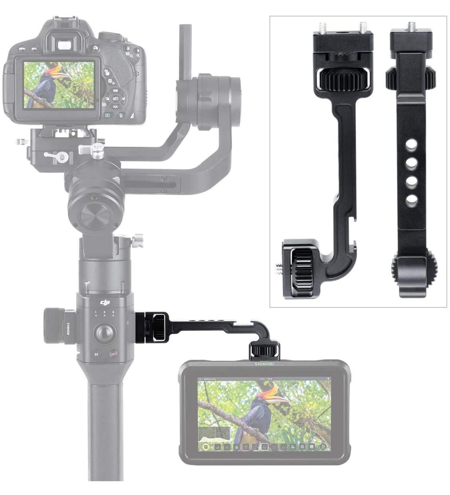 Rotatable Magic Arm DH11 for DJI Ronin S/SC Gimbals - Monitor Mount with Cold Shoe Mount - Stabilize Mic and Light Stand - Buy Online on SooperMarket.com