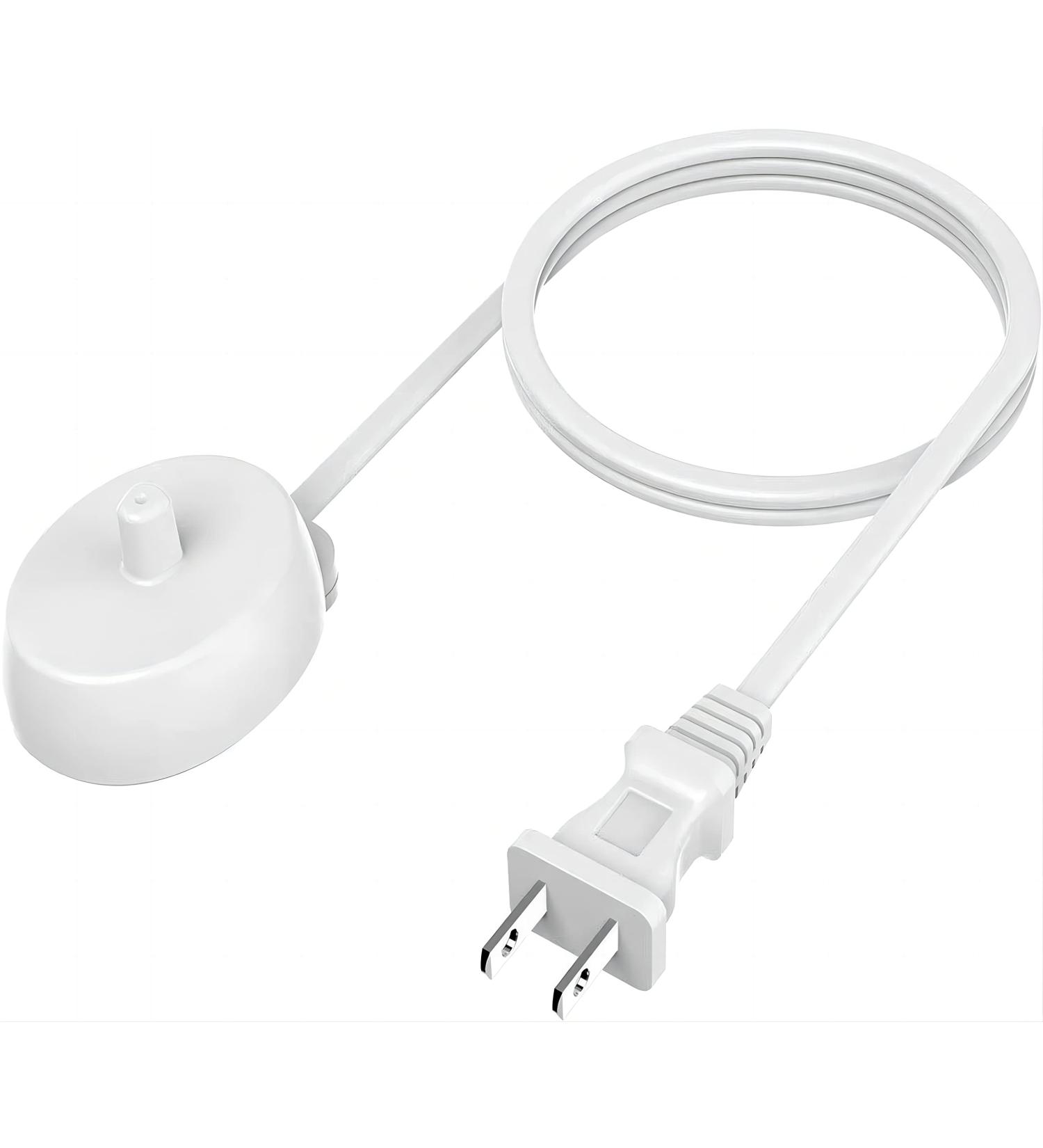 Electric Toothbrush Charger for Braun Oral-B Replacement Type 3757 Charging Cord IP67 Waterproof Inductive for Pro500 Pro1000 2000 2500 3000 8000 Pro/Smart/Genius/Vitality/iO Series 6-1 for bruan-1 - Buy Online on SooperMarket.com