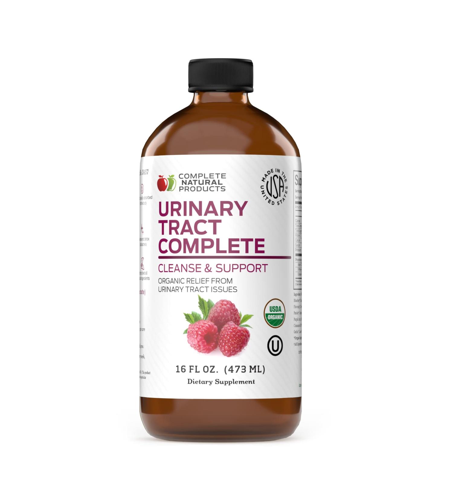 Organic Urinary Tract Complete 16oz - Bladder Health, UTI Prevention & Yeast Infection Treatment - 16 Fl Oz - Buy Online on SooperMarket.com