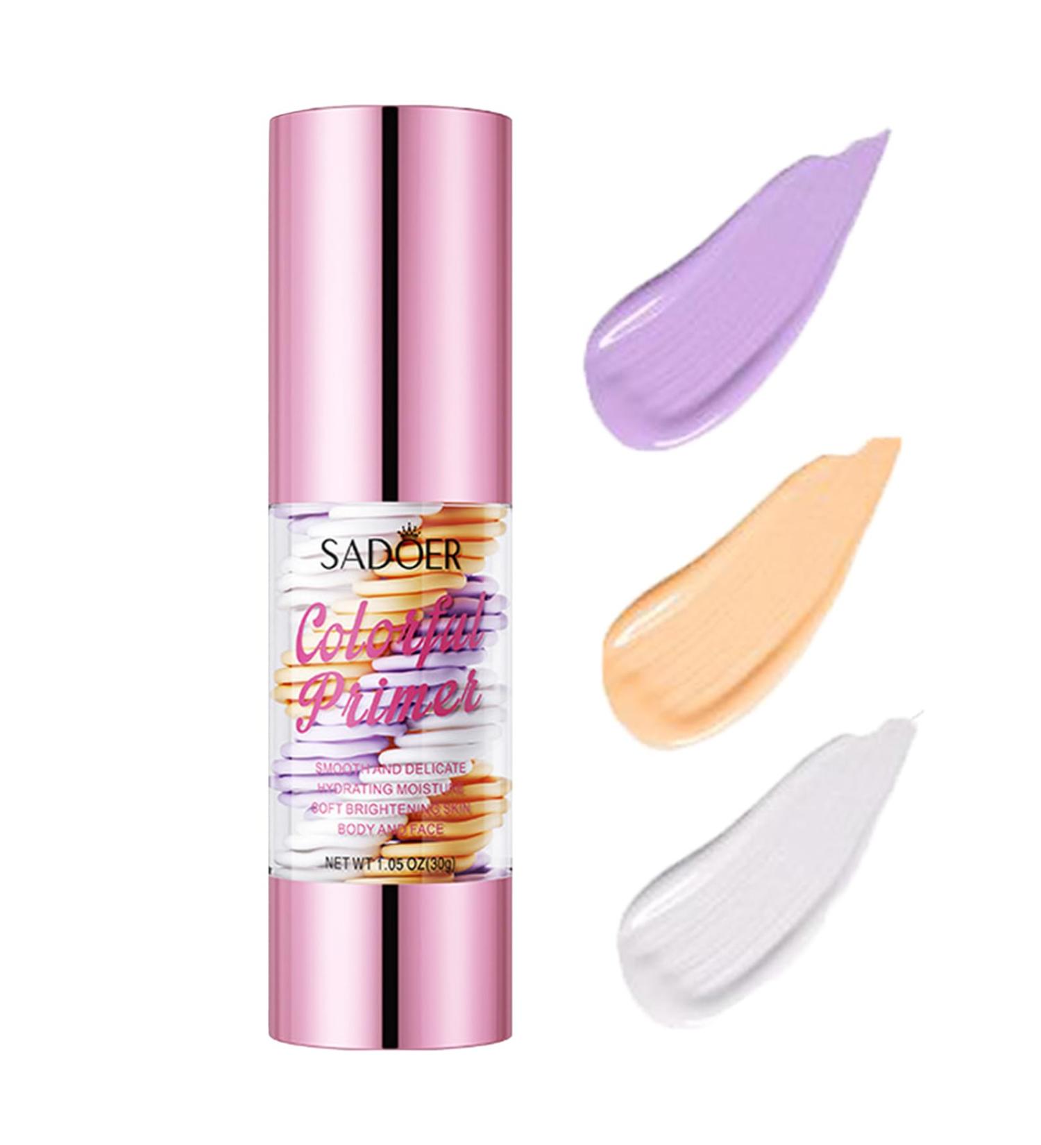 Face Primer Dust-Proof and Anti-UV Primer for Hydrating Face Skin Face Makeup Products for Gathering Dating Home Working Traveling Business Trips Rowces - Buy Online on SooperMarket.com