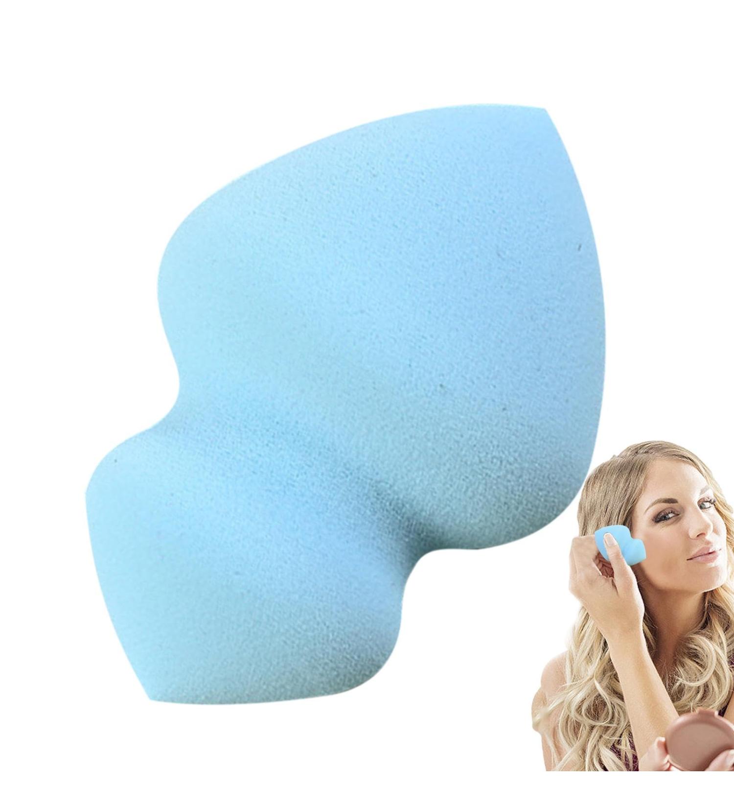 Veeteah Makeup Sponges For Foundation - Gyro Shape Soft Beauty Cosmetic Blender - Professional Streak Application Blender Sponge For Enhanced Make Up Application For Foundation Gyro Beauty Egg 28*40*60 Blue - Buy Online on SooperMarket.com