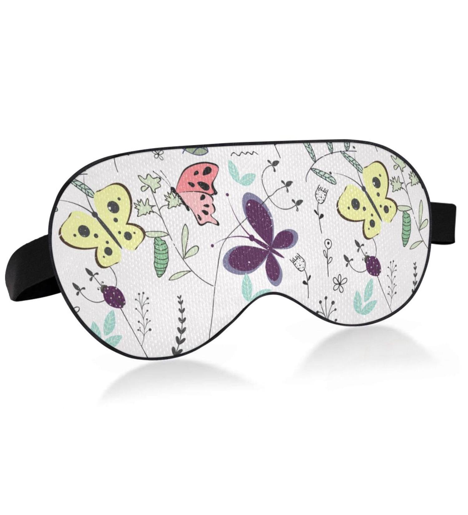 Haskirky Adult Light Blocking Eye Mask - Breathable & Adjustable for Travel, Yoga, Meditation - Comfortable & Smooth Sleep Mask for Men and Women - Office Goodies - Buy Online on SooperMarket.com