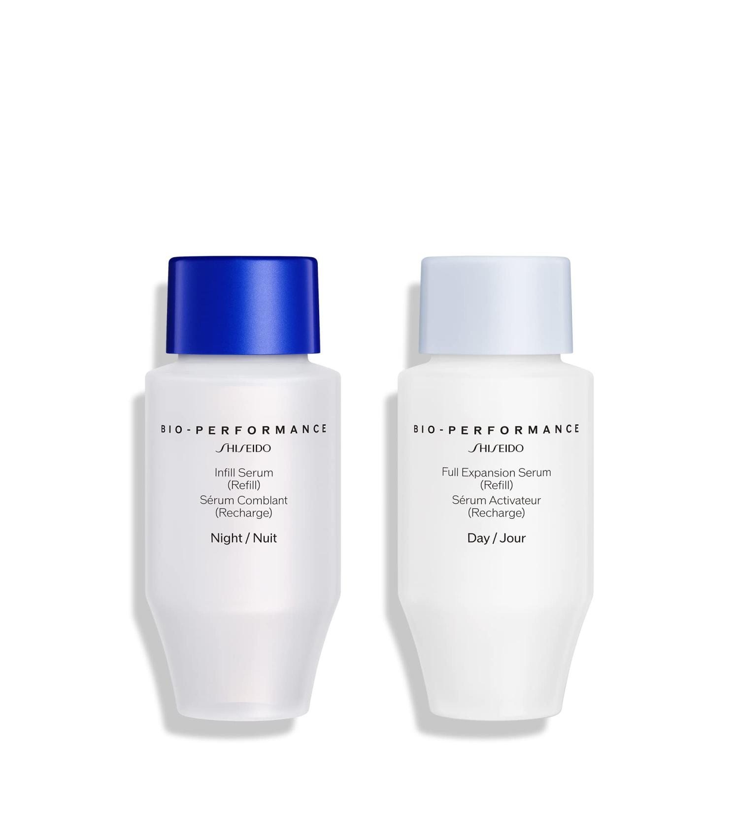 Shiseido Bio-Performance Skin Filler Serums Refill | Two-Step Night & Day System for Plump Firm Skin - International Shipping Available - Buy Online on SooperMarket.com