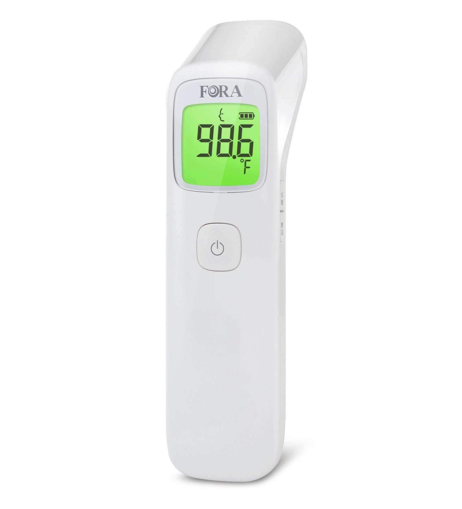 FORA IR42 Non-Contact Forehead Thermometer - Medical Grade for Baby & Adults | Fever Indicator | Made in Taiwan - Buy Online on SooperMarket.com
