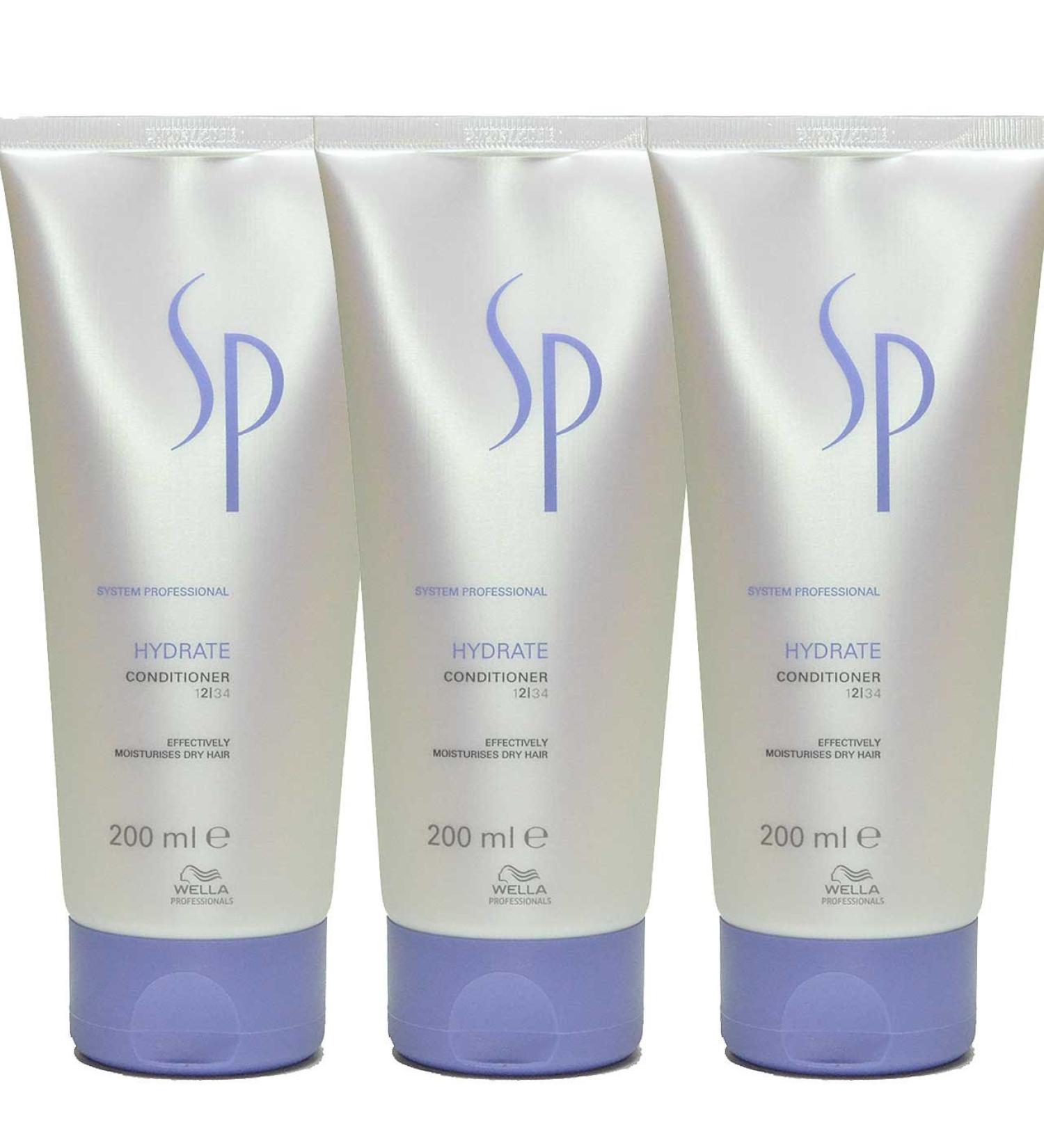 Wella SP System Professional Hydrate Conditioner SET 3 x 200ml