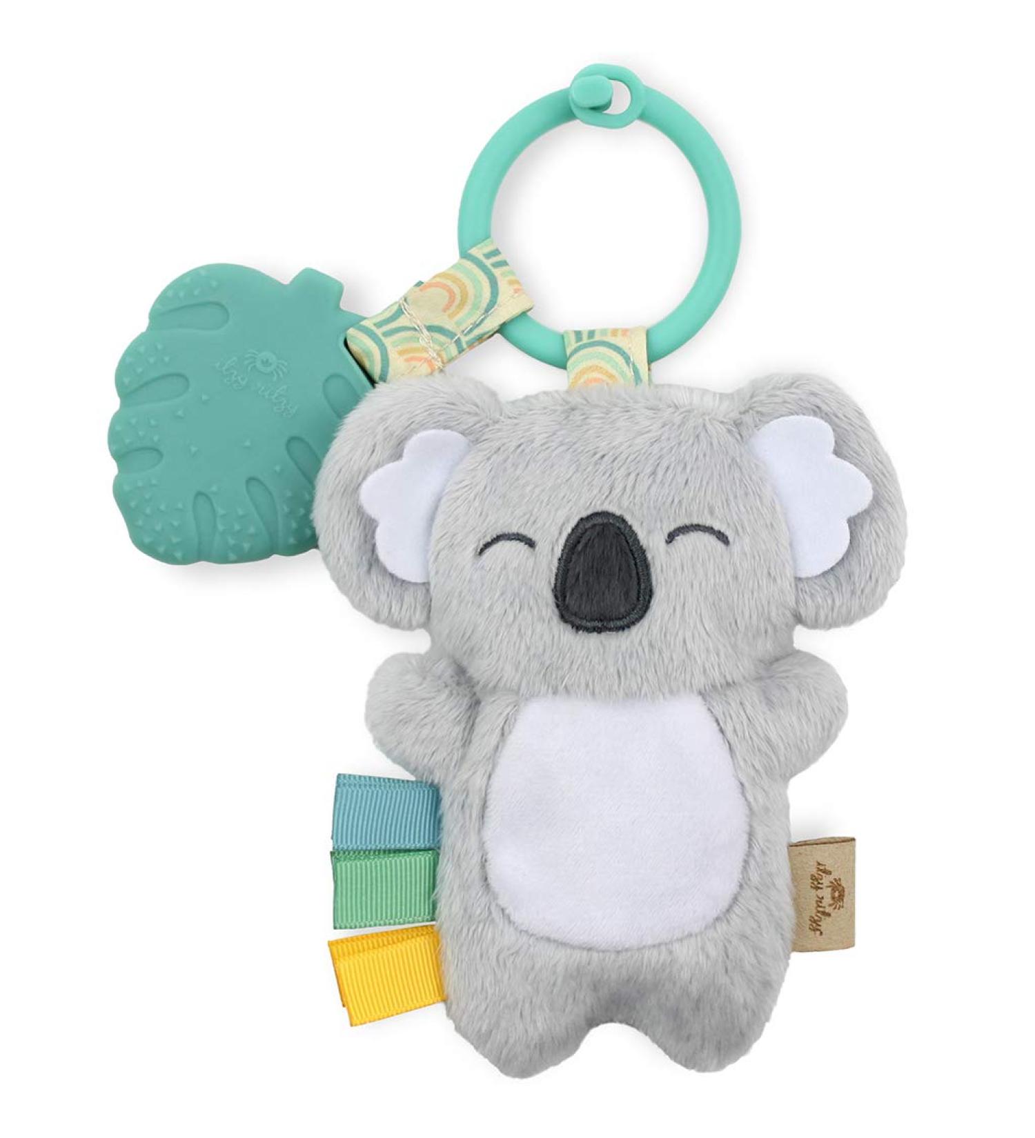 Itzy Ritzy Koala Plush Pal & Silicone Teether | 0+ Months | Soft Baby Toy - Buy Online on SooperMarket.com