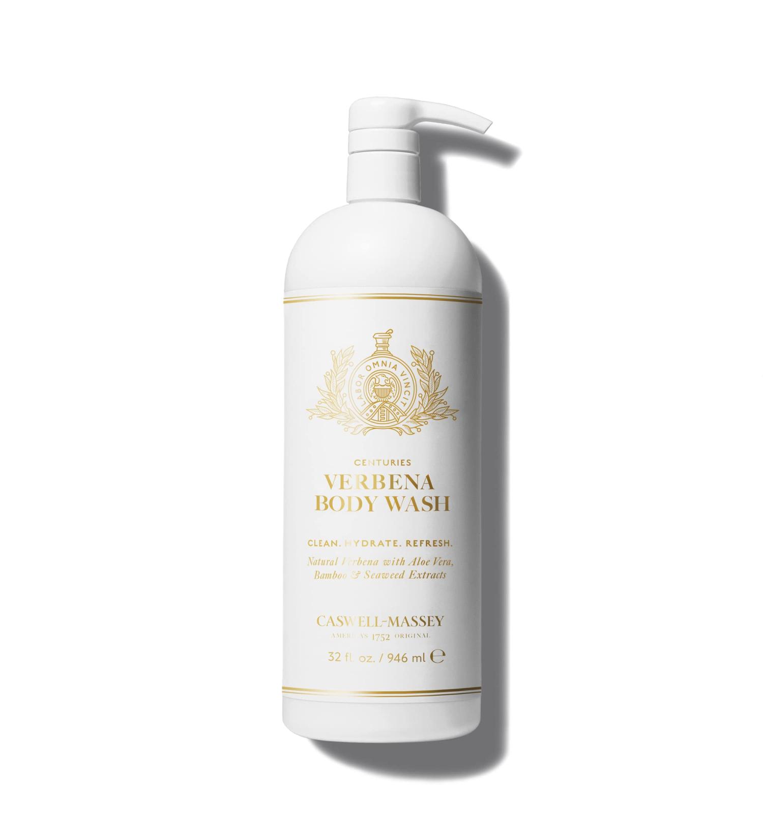 Caswell-Massey Centuries Verbena Body Wash Bath Gel - Made in USA - 32oz - Buy Online on SooperMarket.com