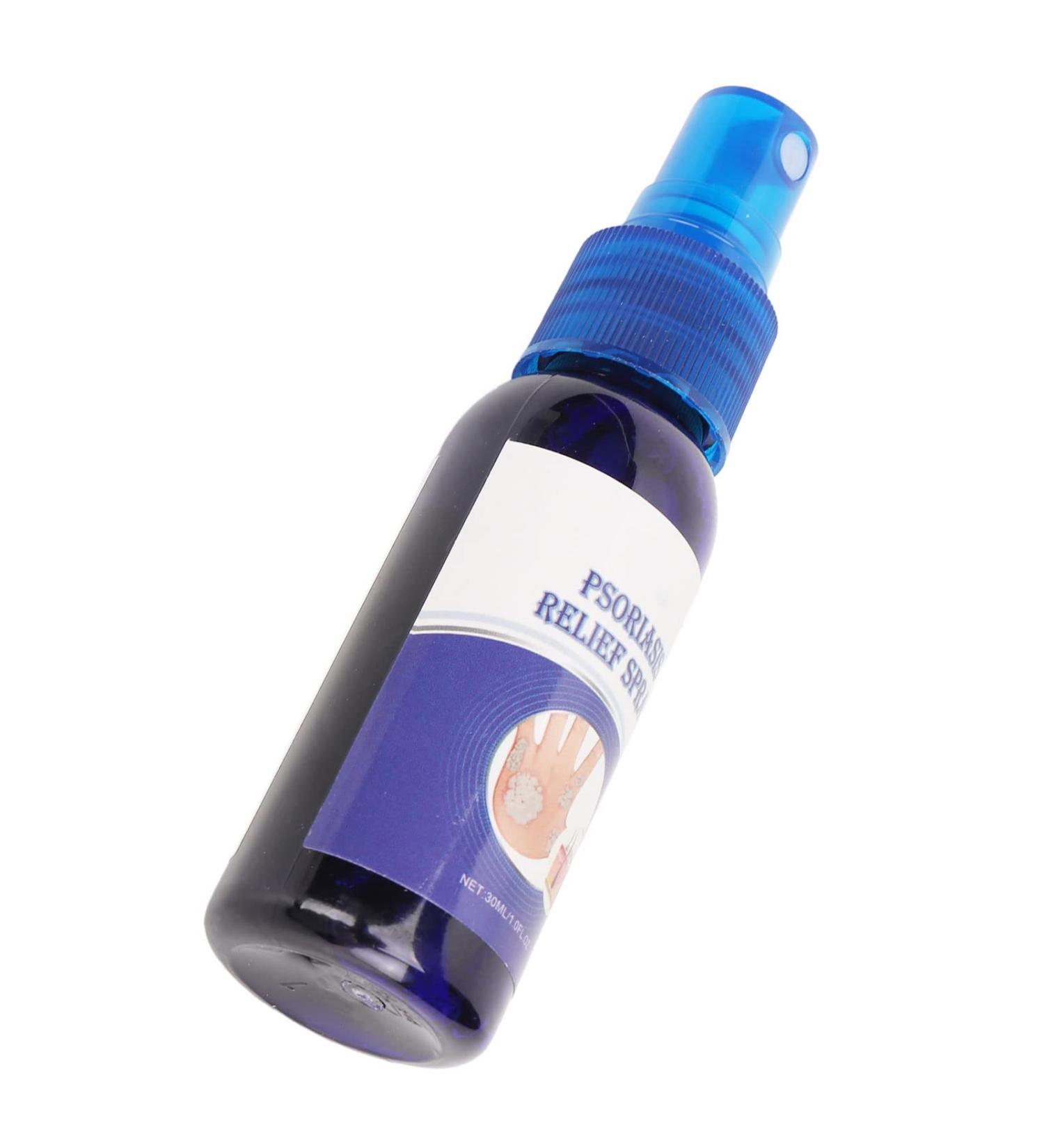ZJchao 2pcs 30ml Psoriasis Relief Solution Spray - Effective Itch Relief Treatment for Skin, Hand, and Foot - Buy Online on SooperMarket.com