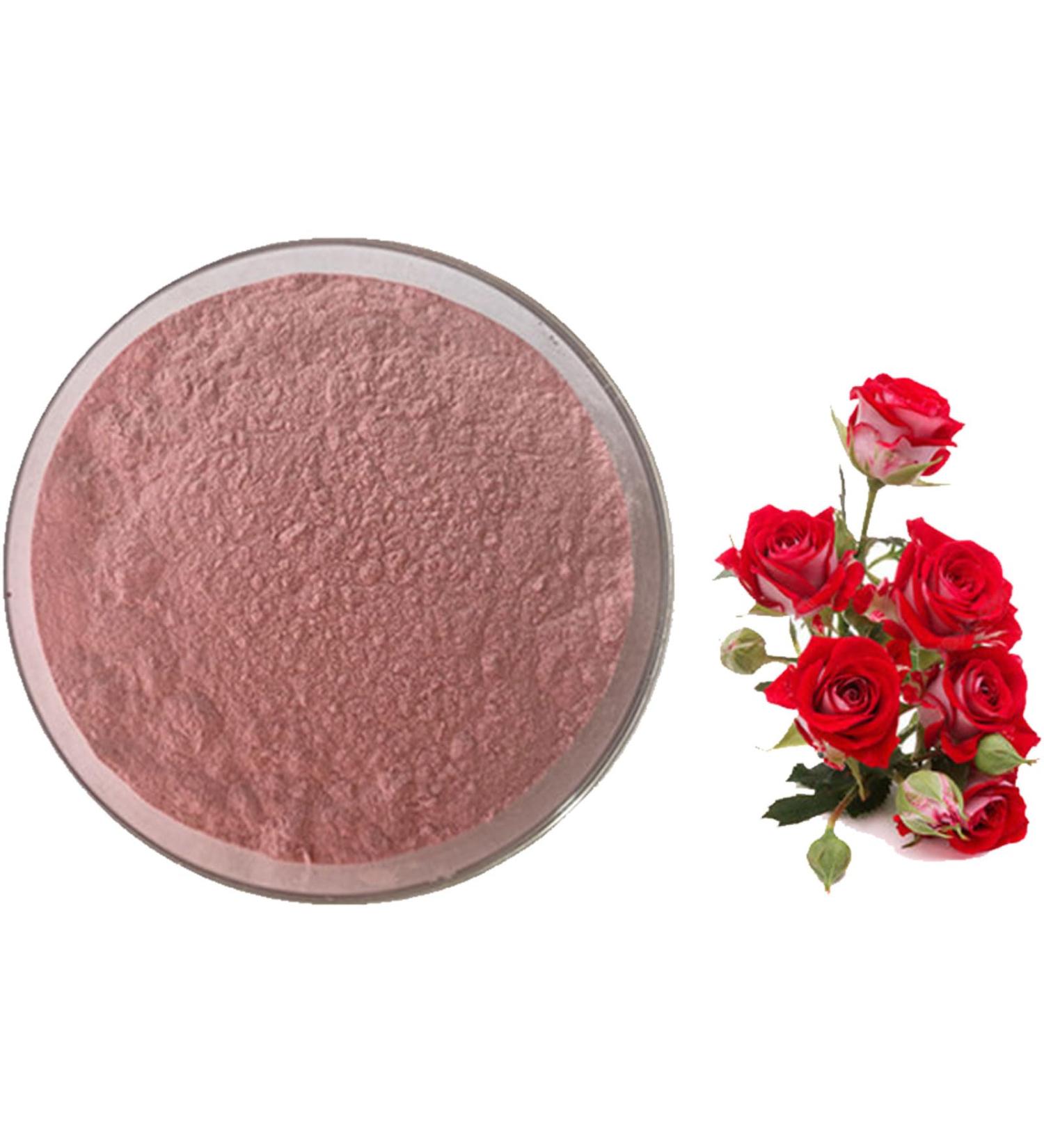 Organic Rose Petal Powder rose powder 5.29 oz/150g Edible Rose Dusting Powder for Cooking & Baking Vegan - Buy Online on SooperMarket.com