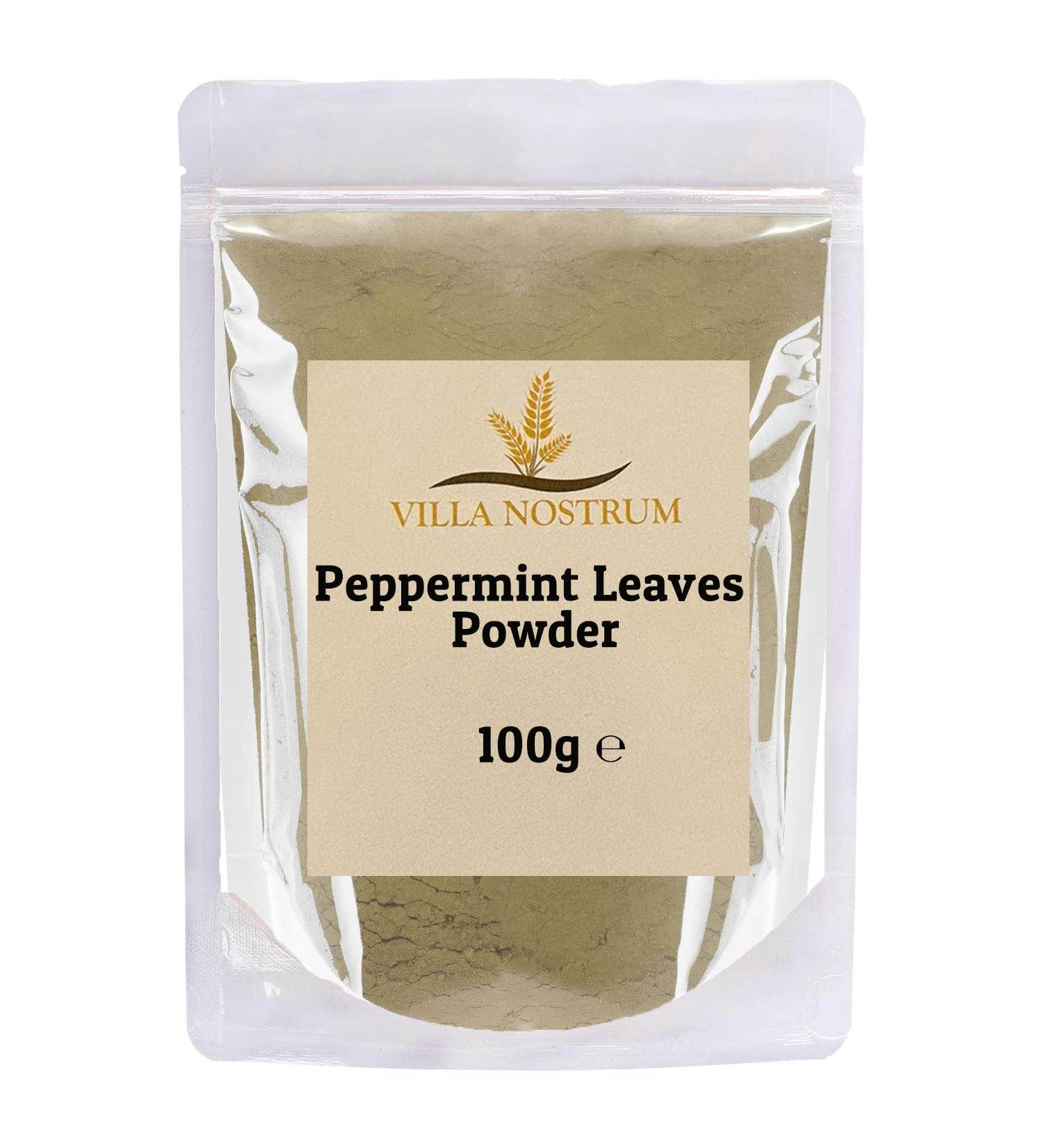 Peppermint Leaves Powder 100g by Villa Nostrum
