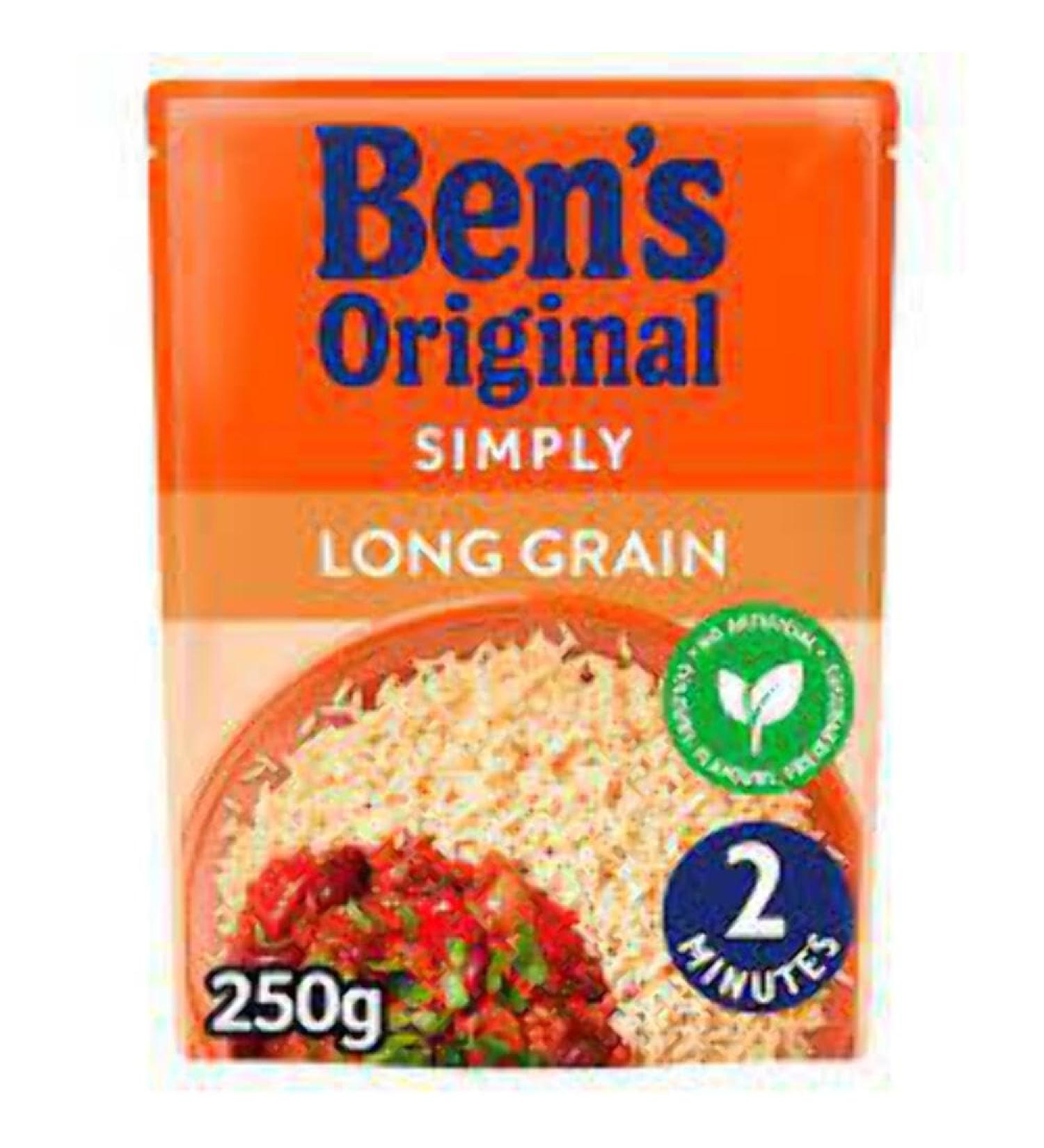 MASBens Original Long Grain Microwave Rice 250g-Food