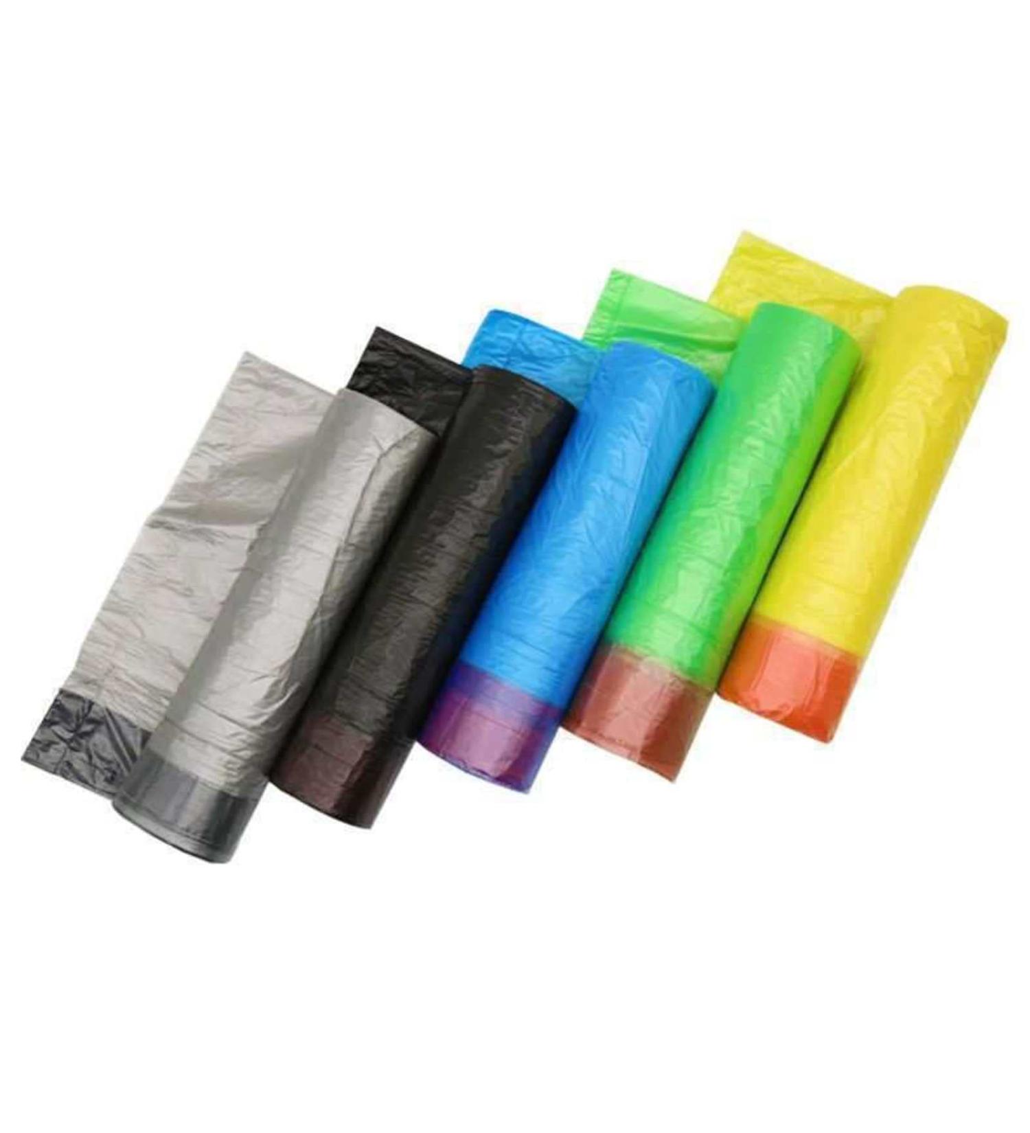 Thickened Large Garbage Bag Household Automatic Closing Garbage Bag Portable Kitchen Point-Off Drawstring Garbage Bag - Buy Online on SooperMarket.com